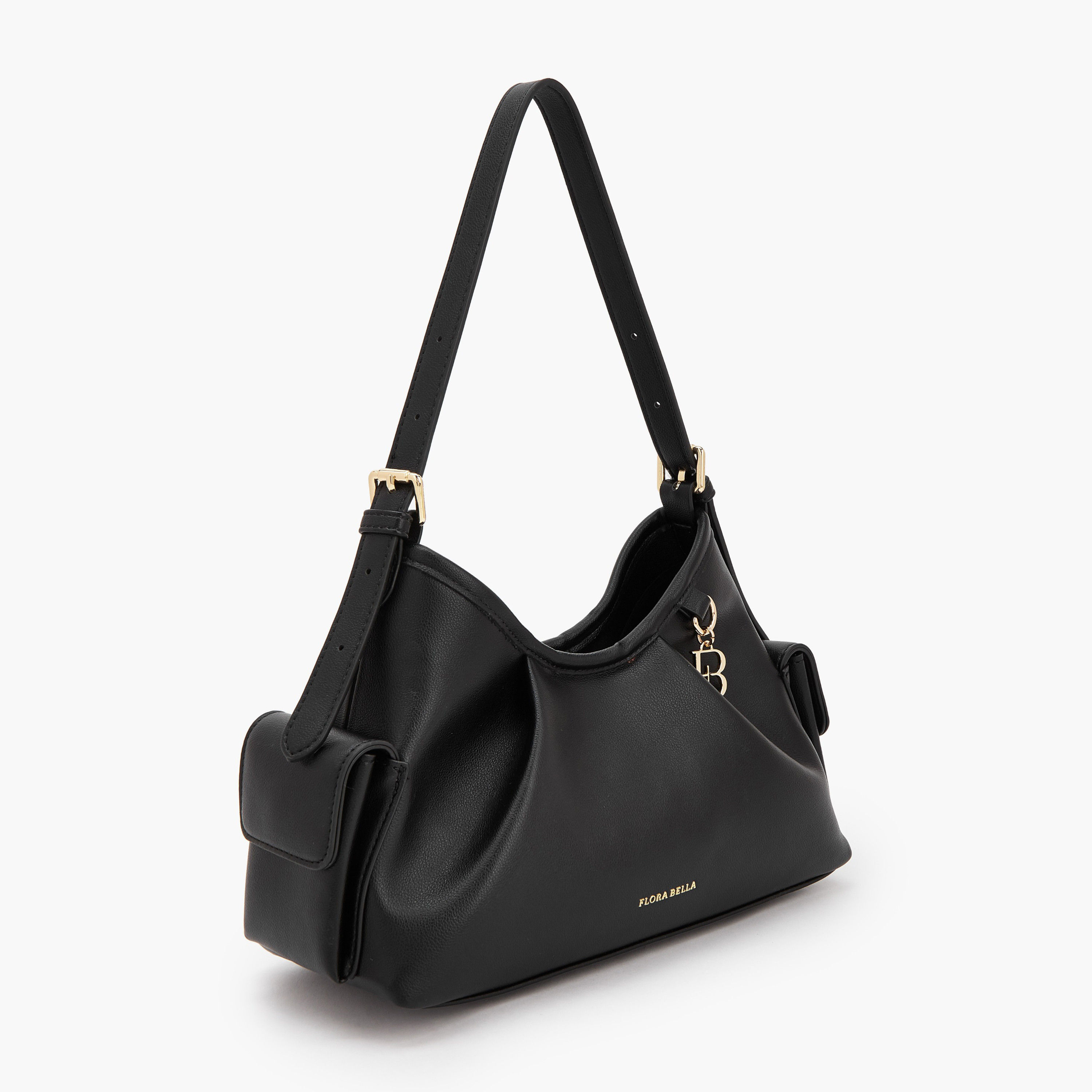 Flora Bella Solid Shoulder Bag with Adjustable Strap-women-bagsandwallets-handbags-image-16