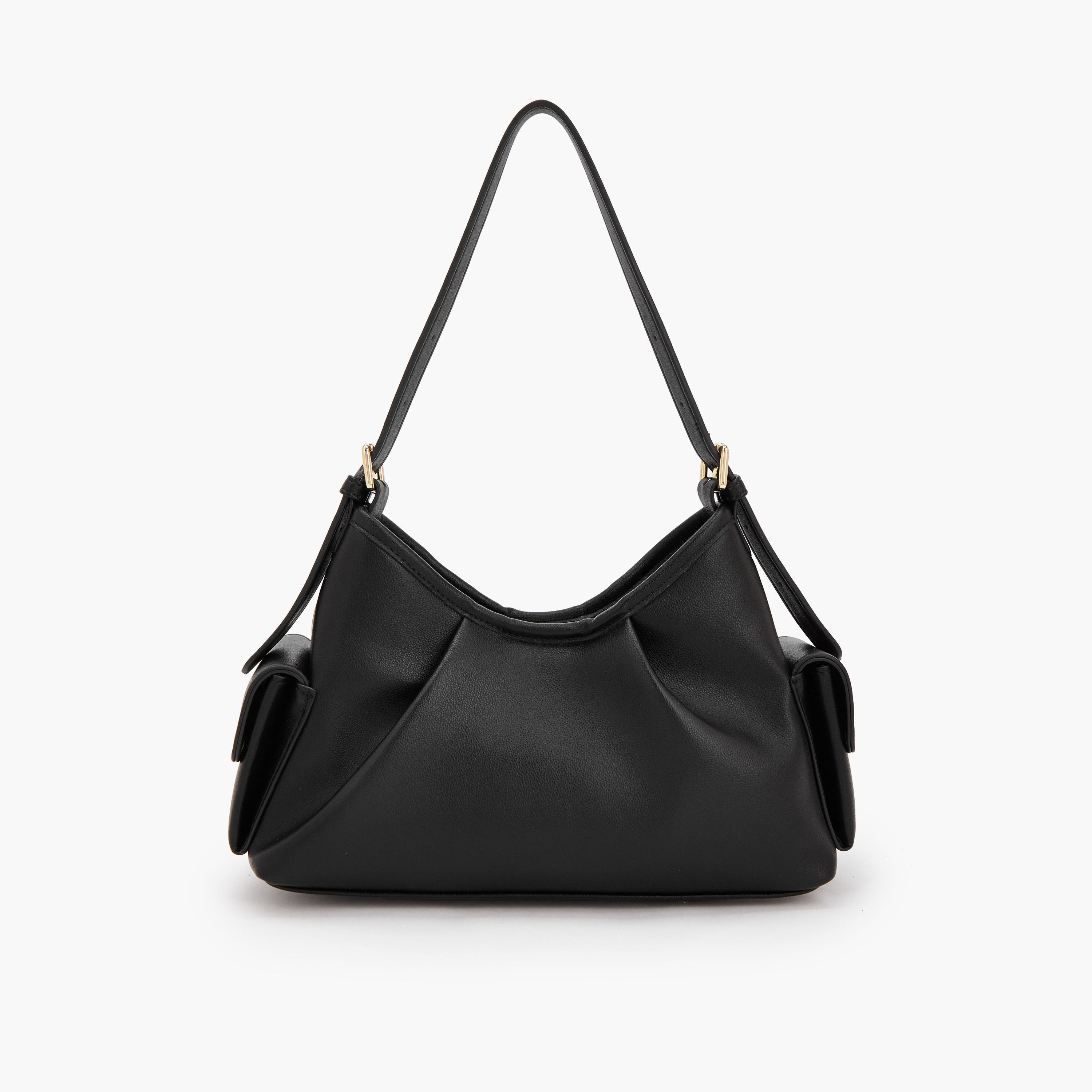 Flora Bella Solid Shoulder Bag with Adjustable Strap-women-bagsandwallets-handbags-image-17