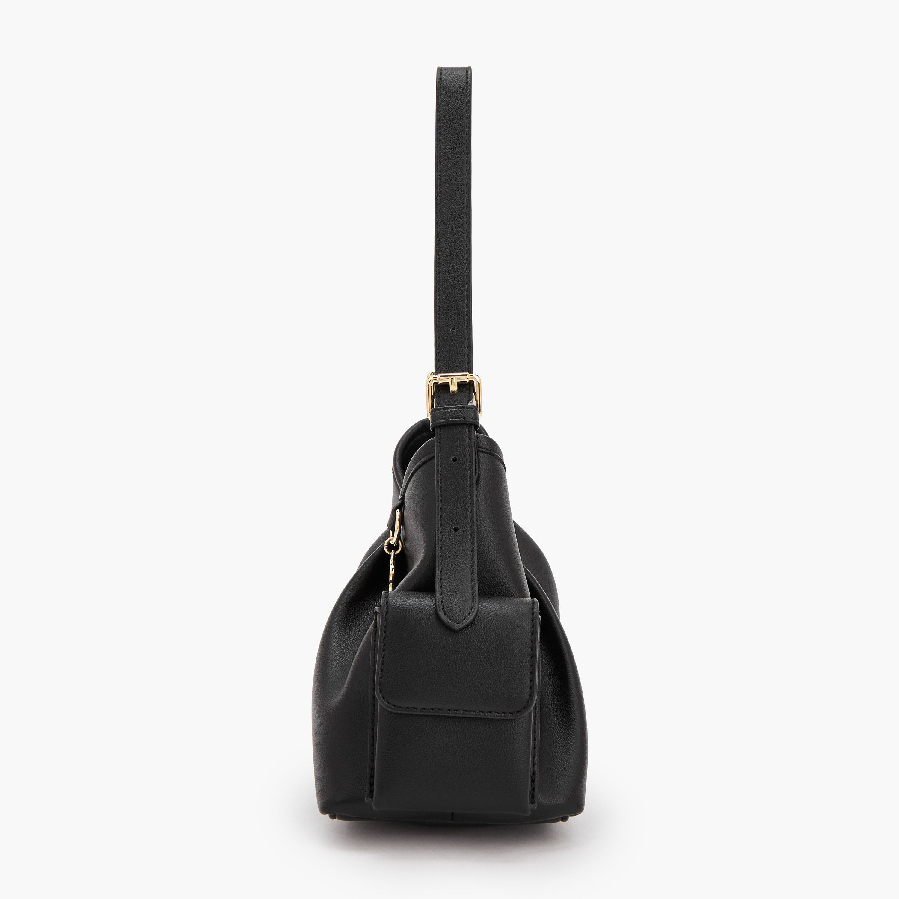 Flora Bella Solid Shoulder Bag with Adjustable Strap-women-bagsandwallets-handbags-image-18