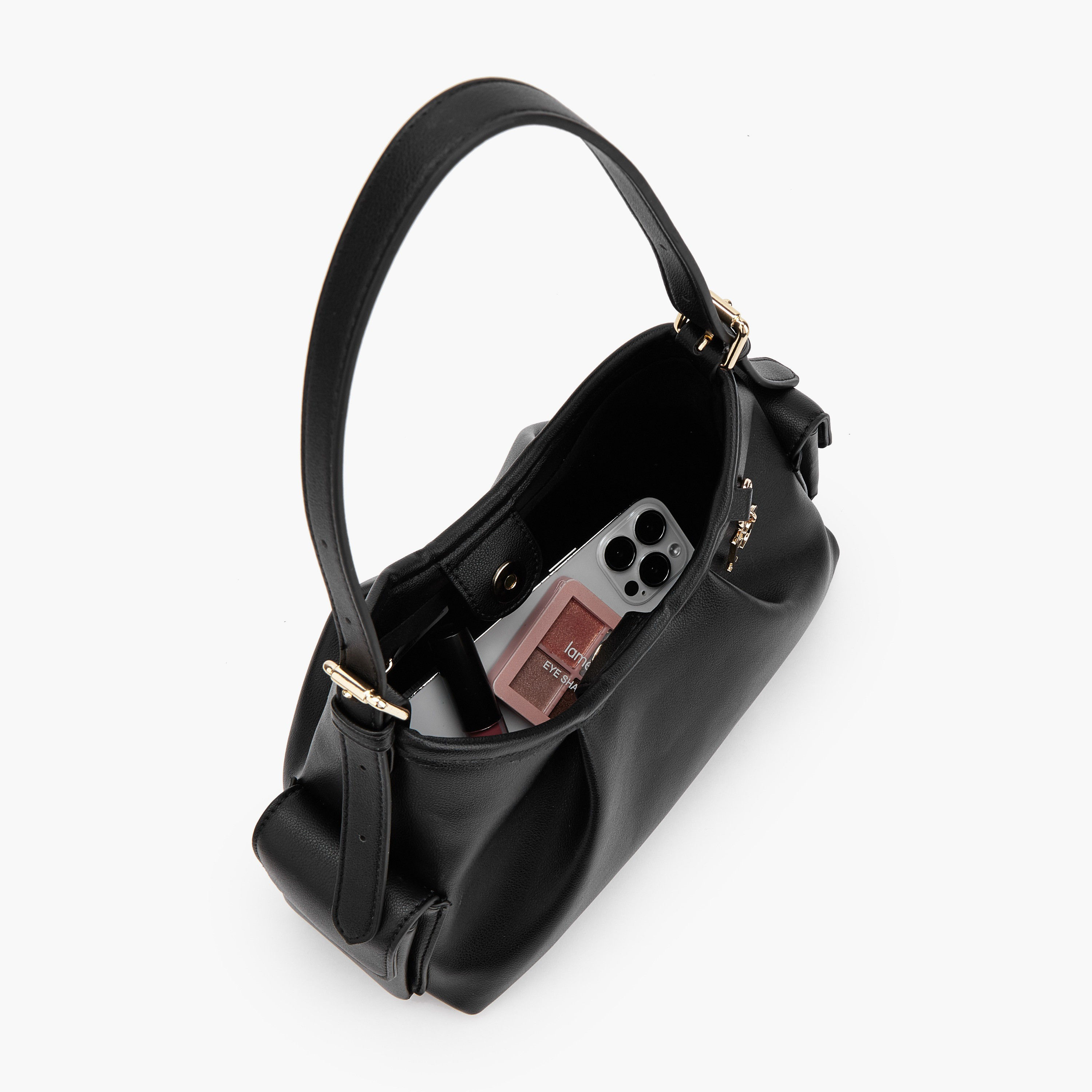 Flora Bella Solid Shoulder Bag with Adjustable Strap-women-bagsandwallets-handbags-image-21