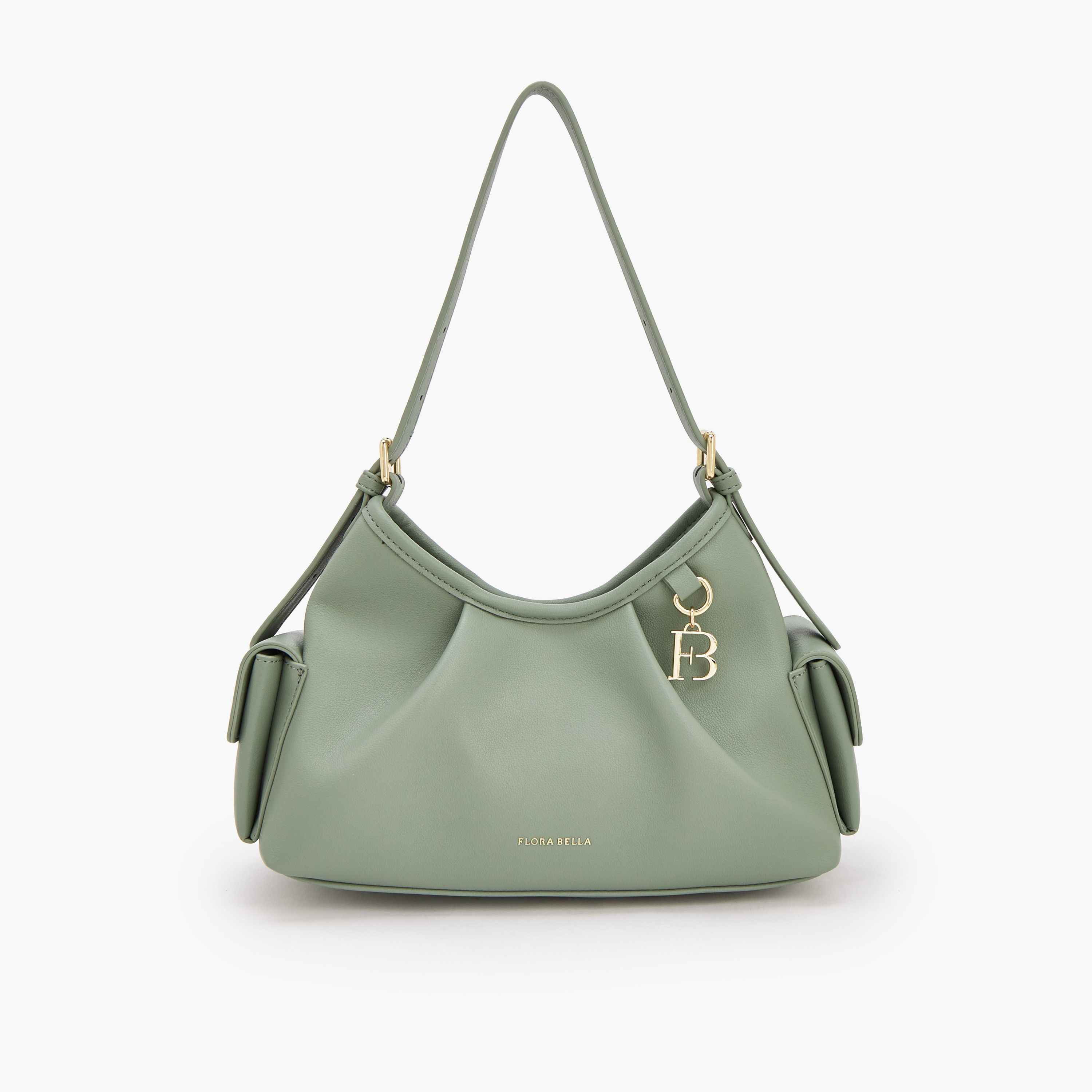 Flora Bella Solid Shoulder Bag with Adjustable Strap-women-bagsandwallets-handbags-image-8
