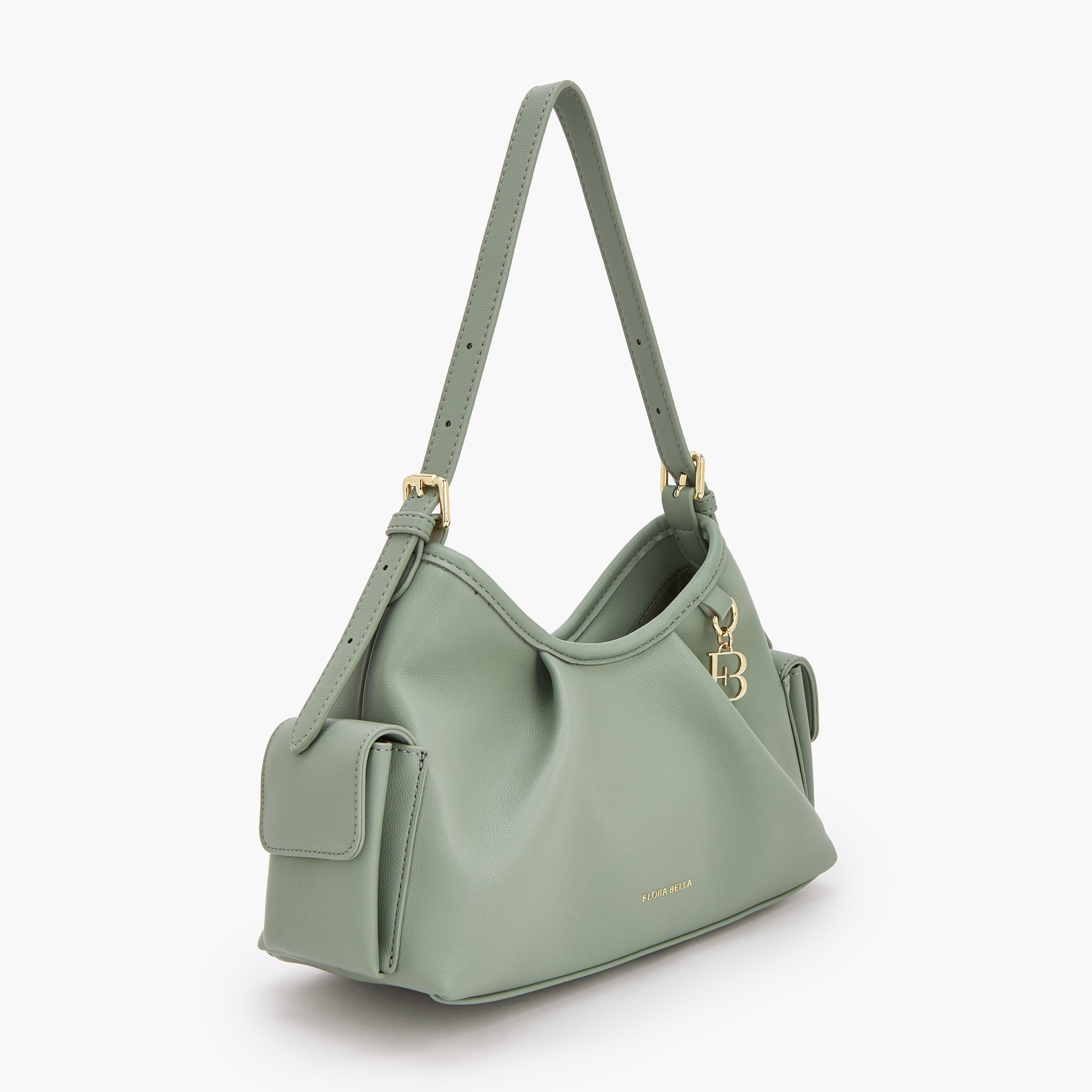 Flora Bella Solid Shoulder Bag with Adjustable Strap-women-bagsandwallets-handbags-image-12