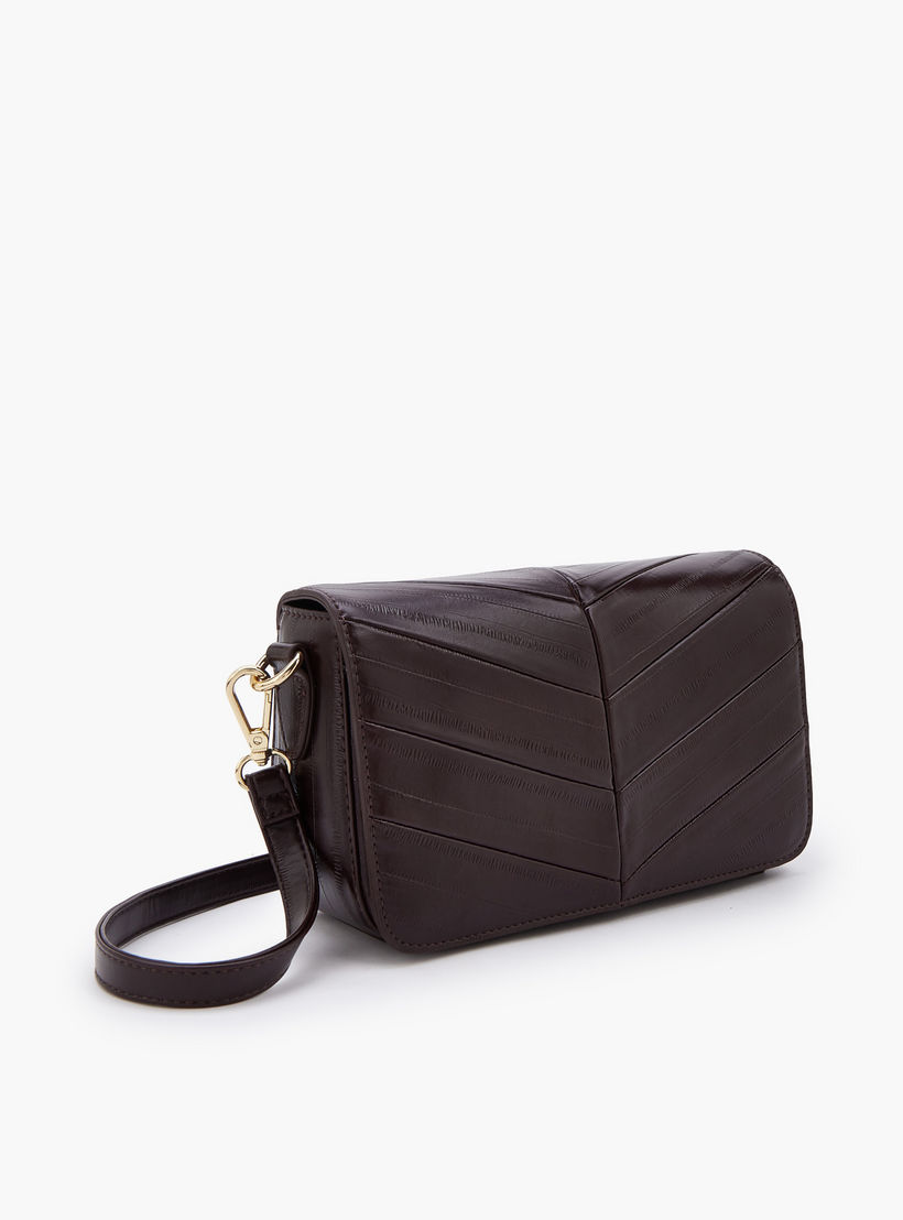 Flora Bella Textured Crossbody Bag with Adjustable Strap-women-bagsandwallets-handbags-image-3