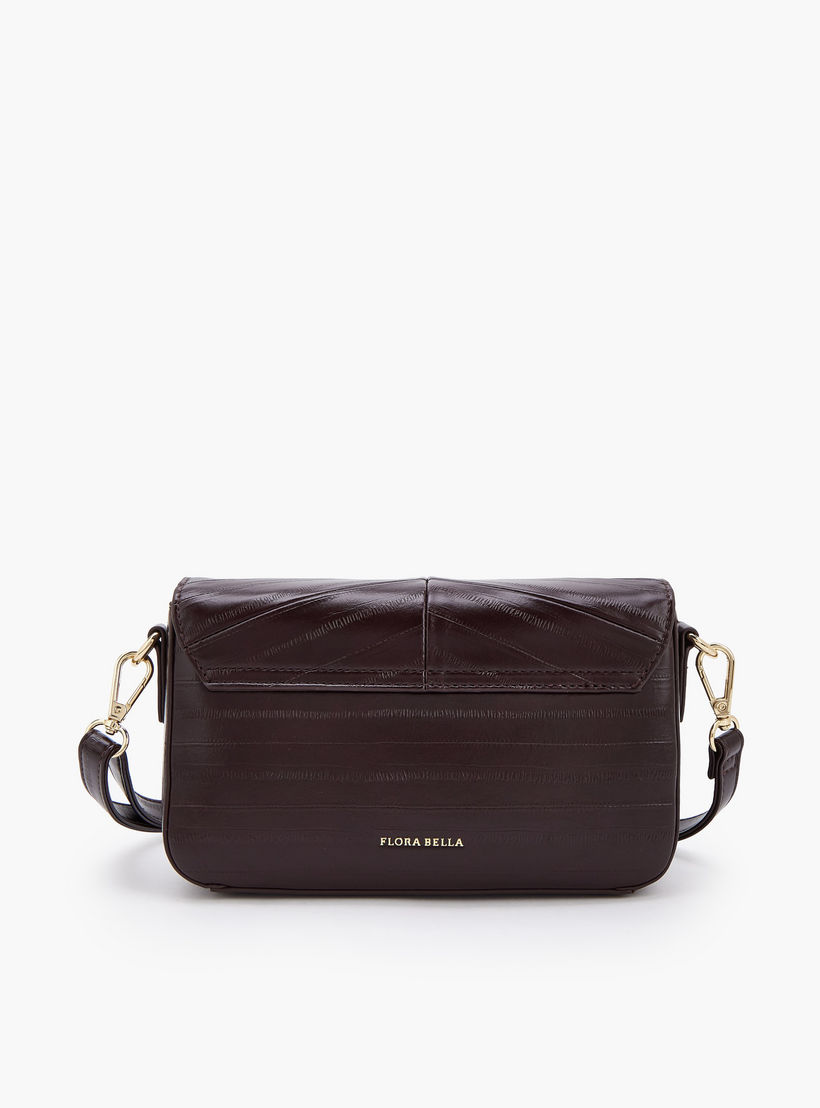 Flora Bella Textured Crossbody Bag with Adjustable Strap-women-bagsandwallets-handbags-image-5