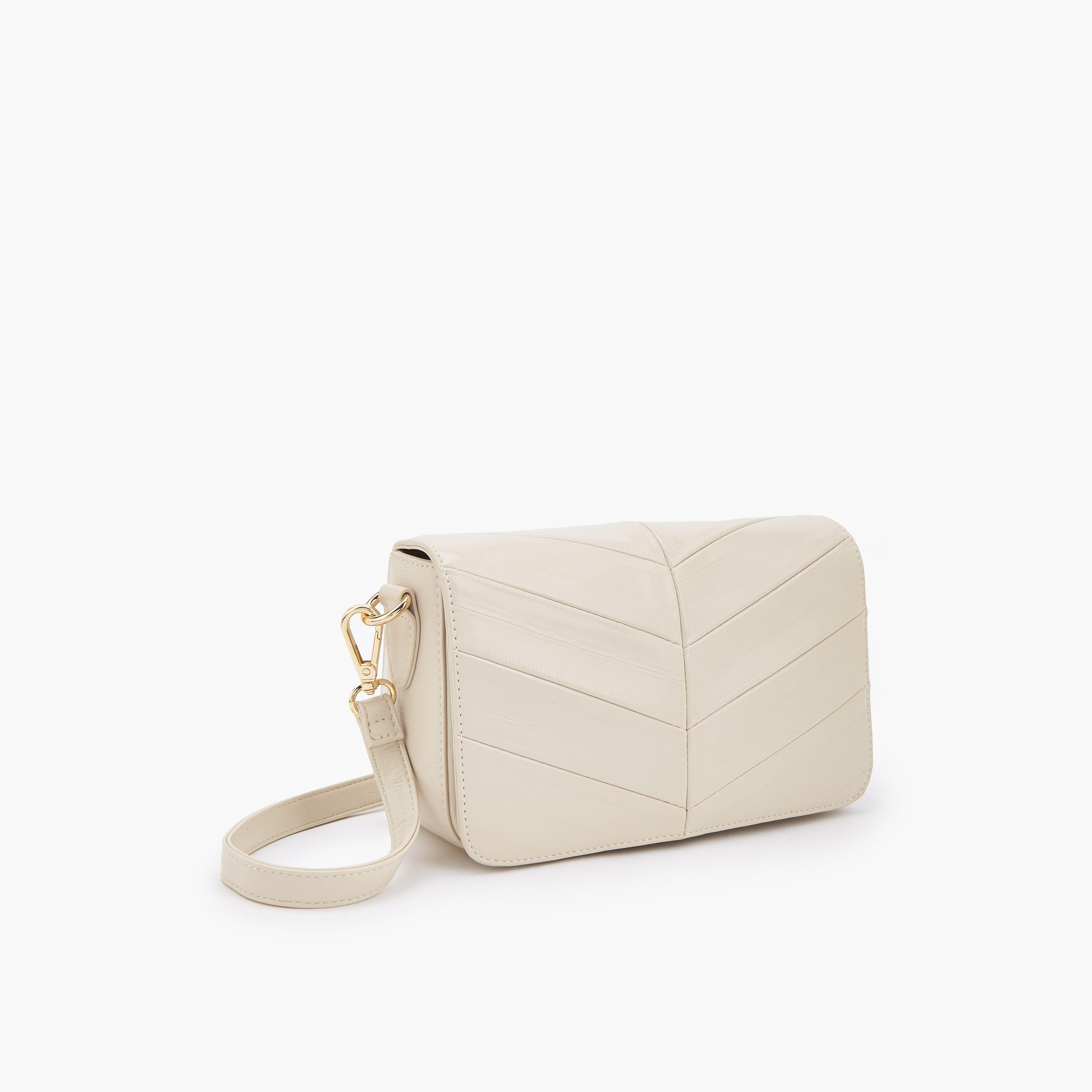 شنطة كروس بودي بارزة الملمس بحزام قابل للتعديل من فلورا بيلا-women-bagsandwallets-handbags-image-17