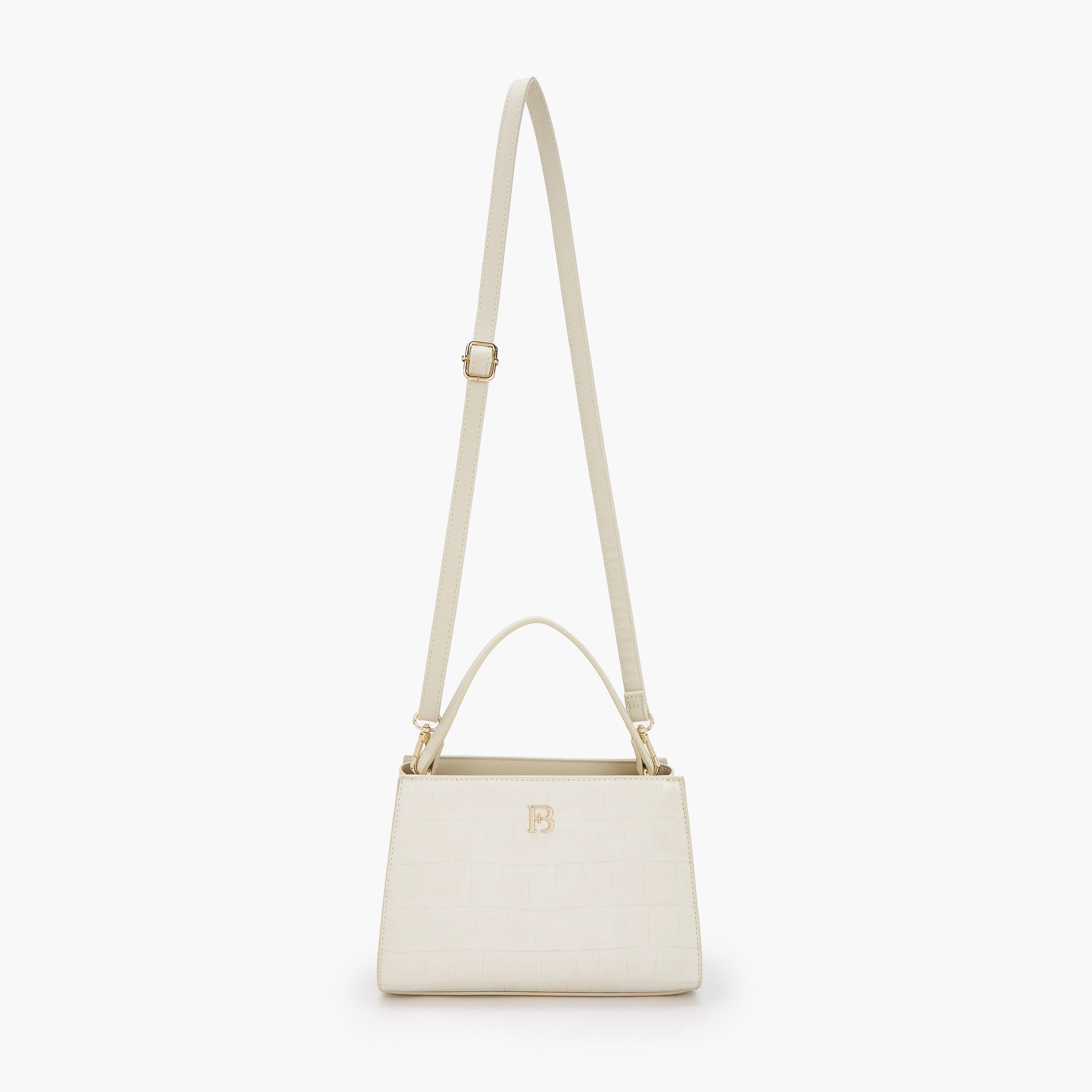 Flora Bella Textured Shoulder Bag with Detachable Strap-women-bagsandwallets-handbags-image-2