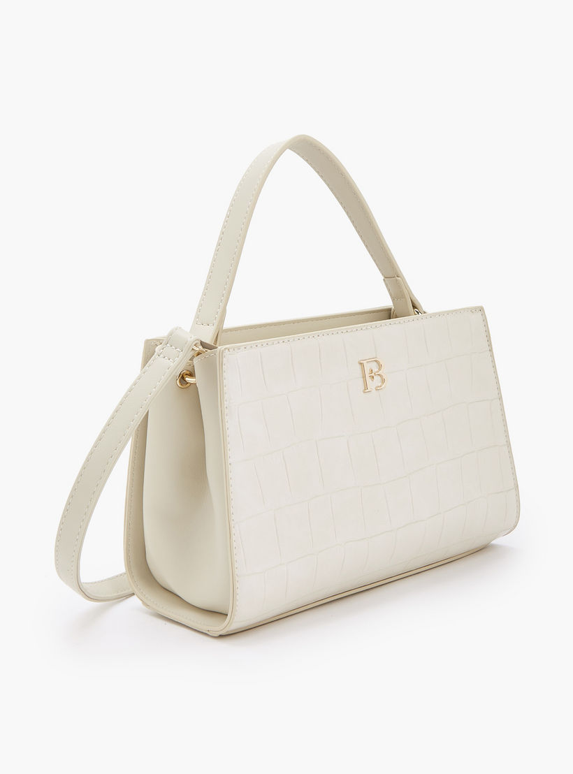 Flora Bella Textured Shoulder Bag with Detachable Strap-women-bagsandwallets-handbags-image-3