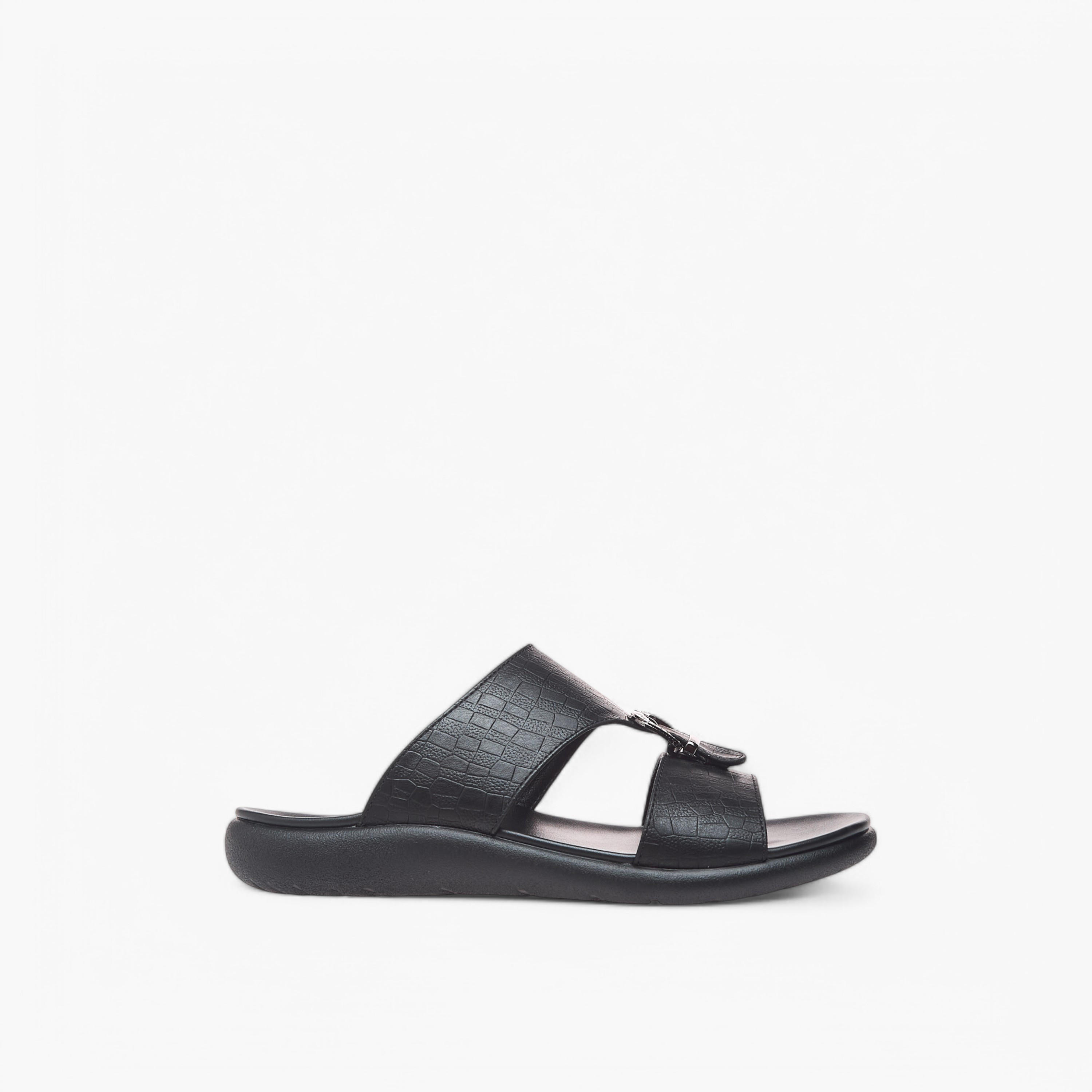 LBL by Shoexpress Buckle Accent Slip-On Arabic Sandals-men-shoes-sandals-image-2