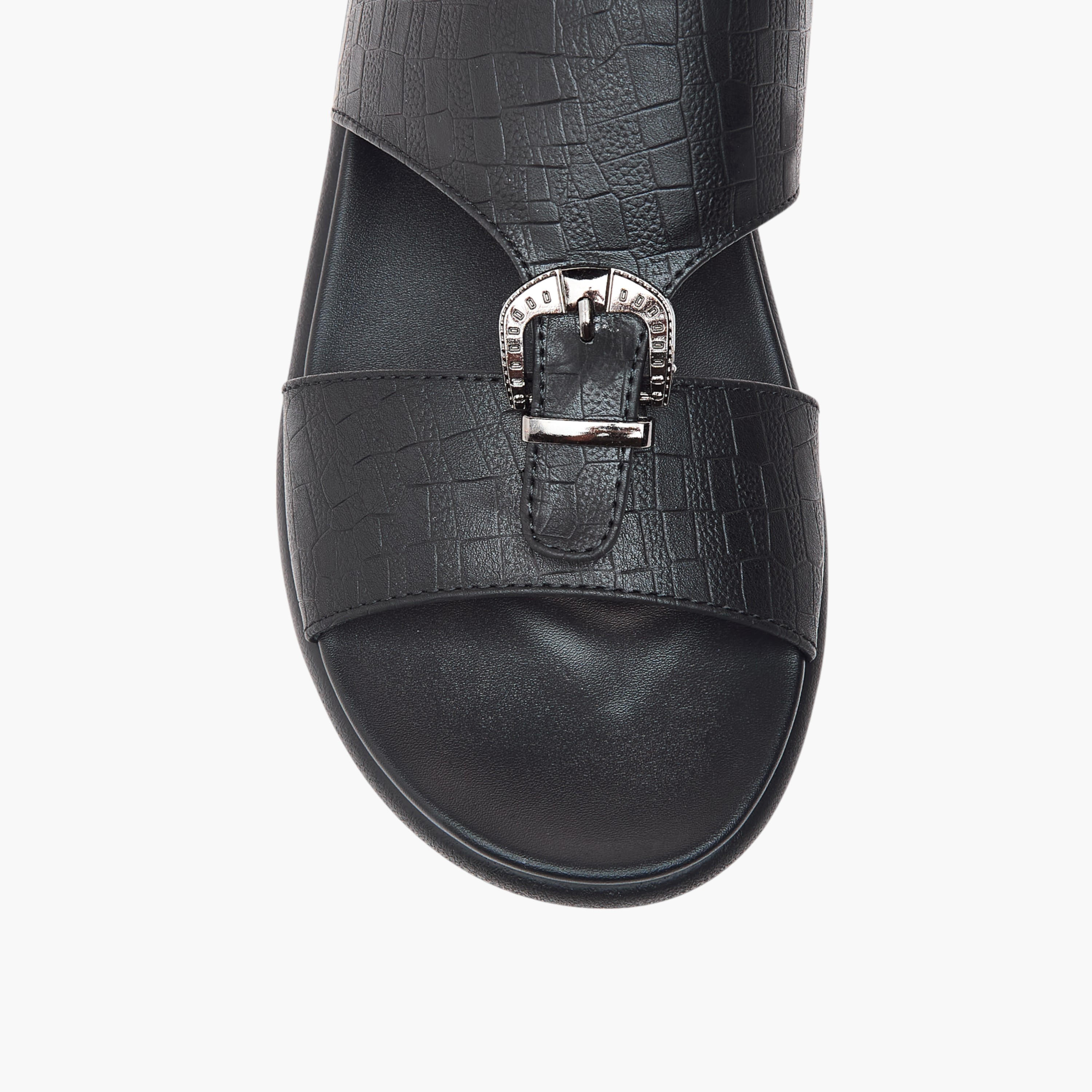 LBL by Shoexpress Buckle Accent Slip-On Arabic Sandals-men-shoes-sandals-image-3