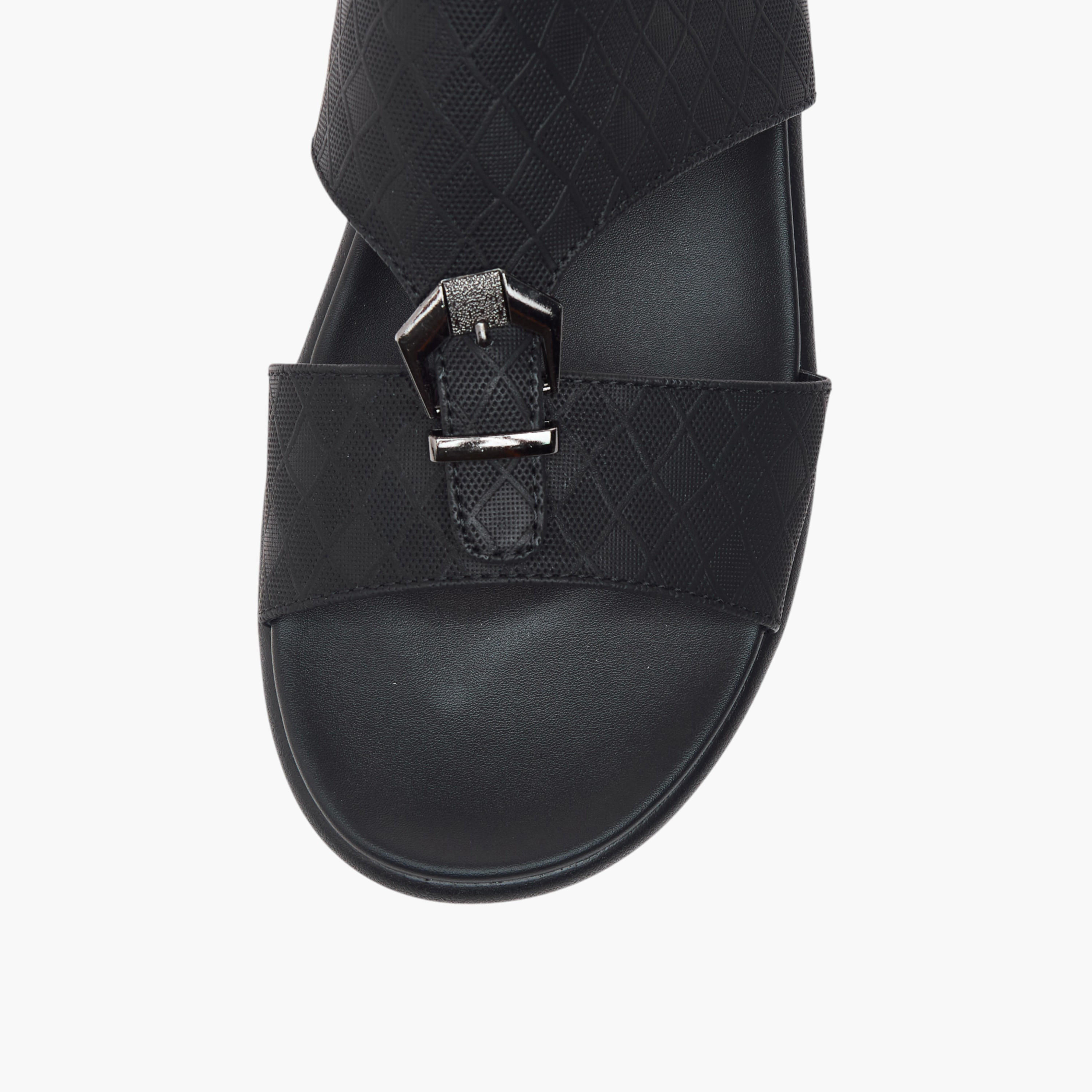 صندل عربي سهل الارتداء بزينة إبزيم من أل بي أل من شو إكسبريس-men-shoes-sandals-image-7