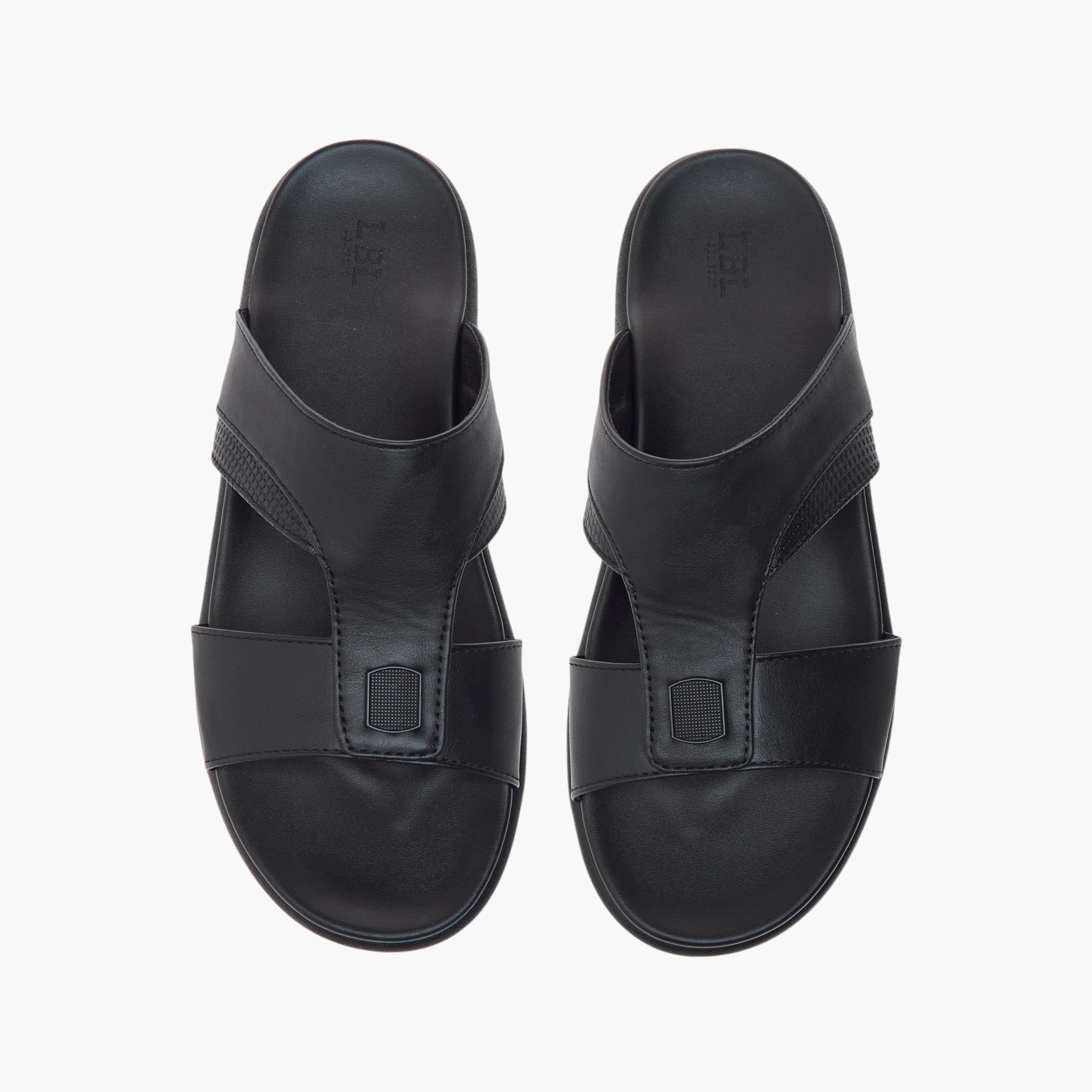 LBL by Shoexpress Textured Slip-On Arabic Sandals-men-shoes-sandals-image-5