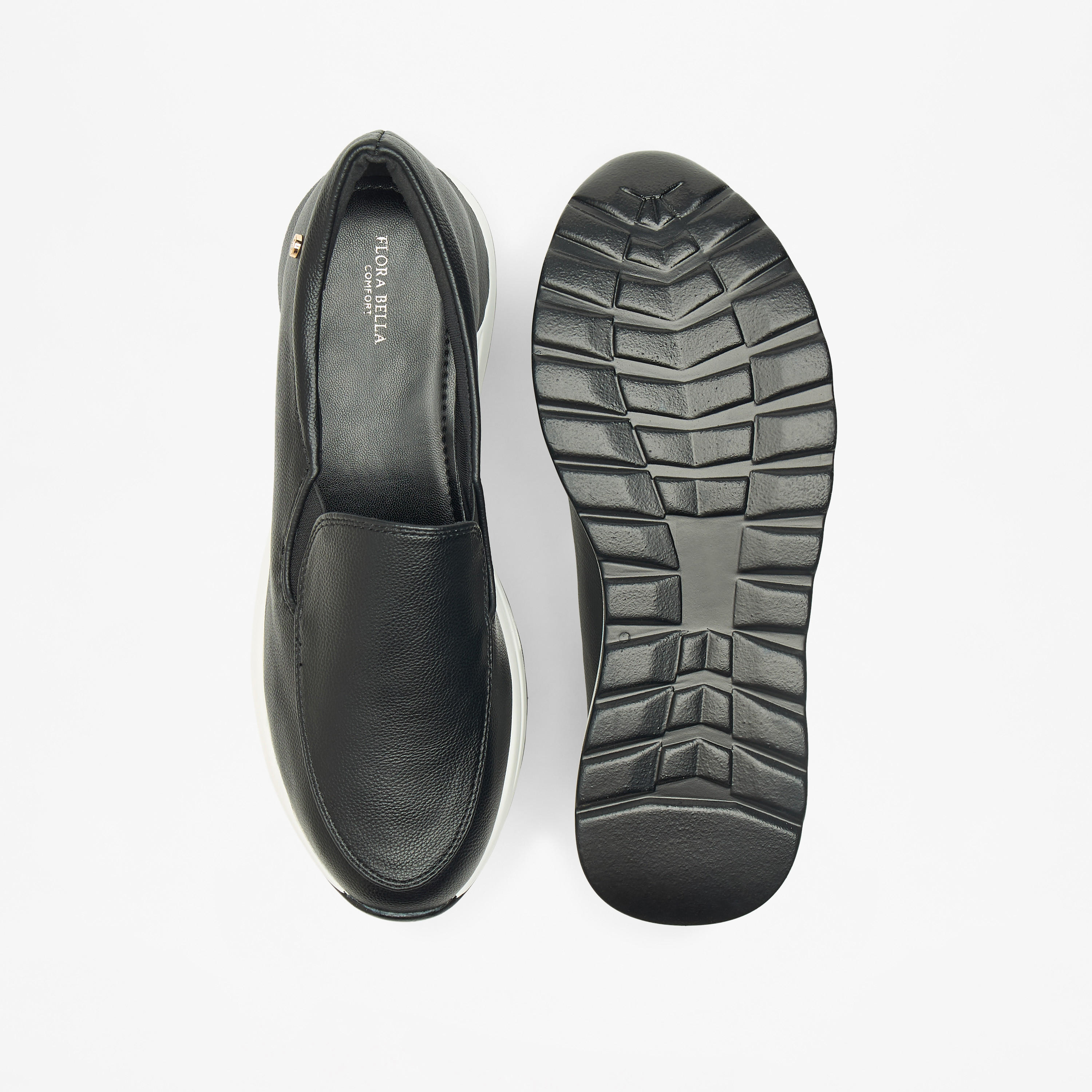 حذاء سادة سهل الارتداء بكعب بلاتفورم من فلورا بيلا-women-shoes-loafersandmoccasins-image-4