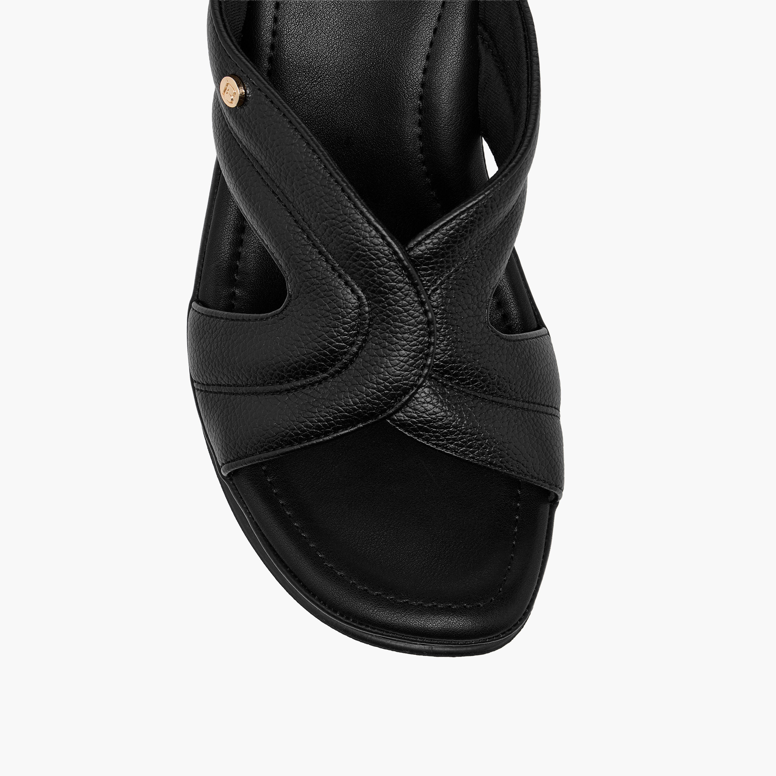 Flora Bella Cutout Detail Slip-On Sandals with Wedge Heels-women-shoes-sandals-heeled-image-4