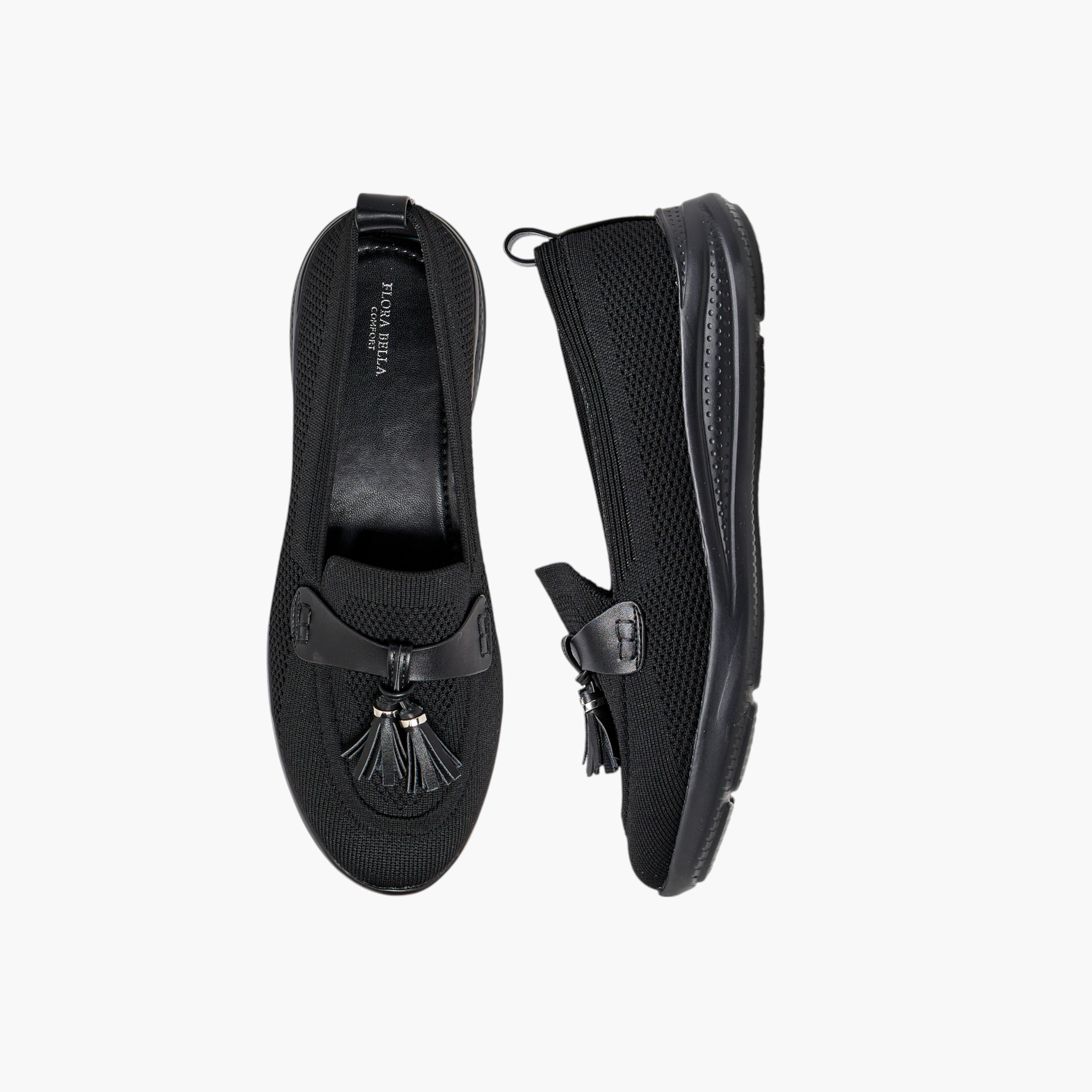 Flora Bella Tassel Detail Slip-On Loafers-women-shoes-loafersandmoccasins-image-1