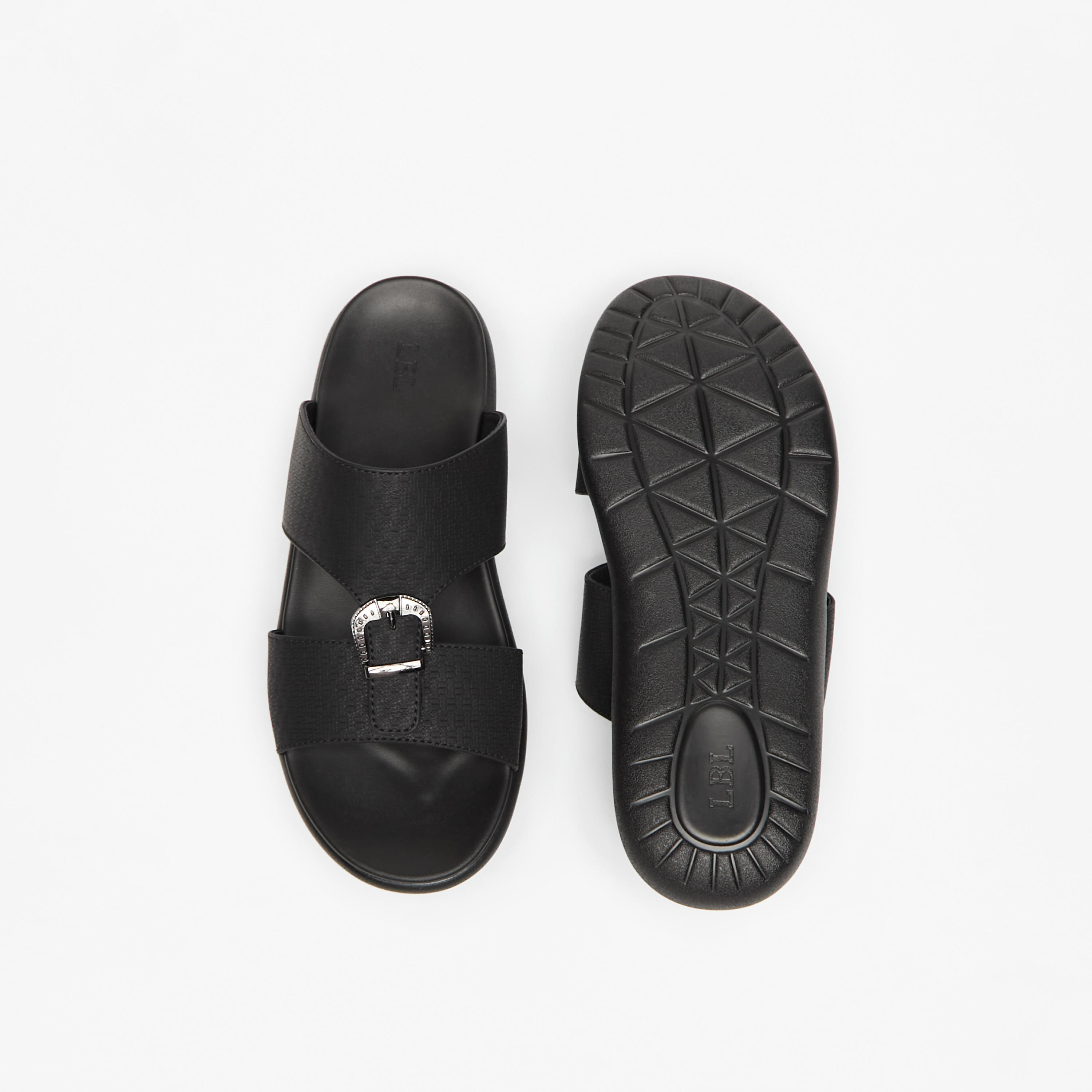 صندل مريح سهل الارتداء بإبزيم للرجال من إل بي إل من شو إكسبريس-cpmen-footwear-sandals-image-4