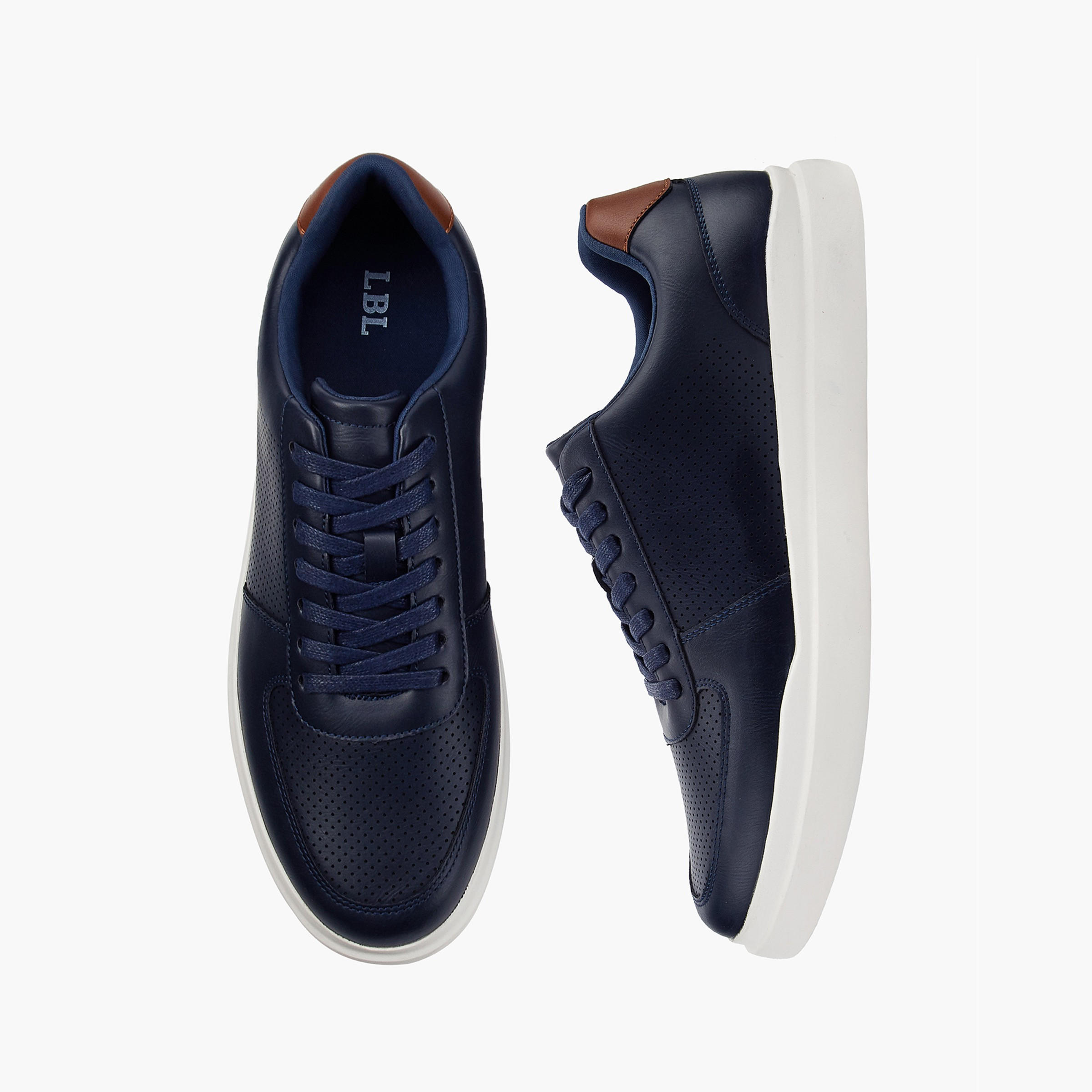 LBL by Shoexpress Men's Lace-Up Sneakers-men-shoes-sneakers-image-1