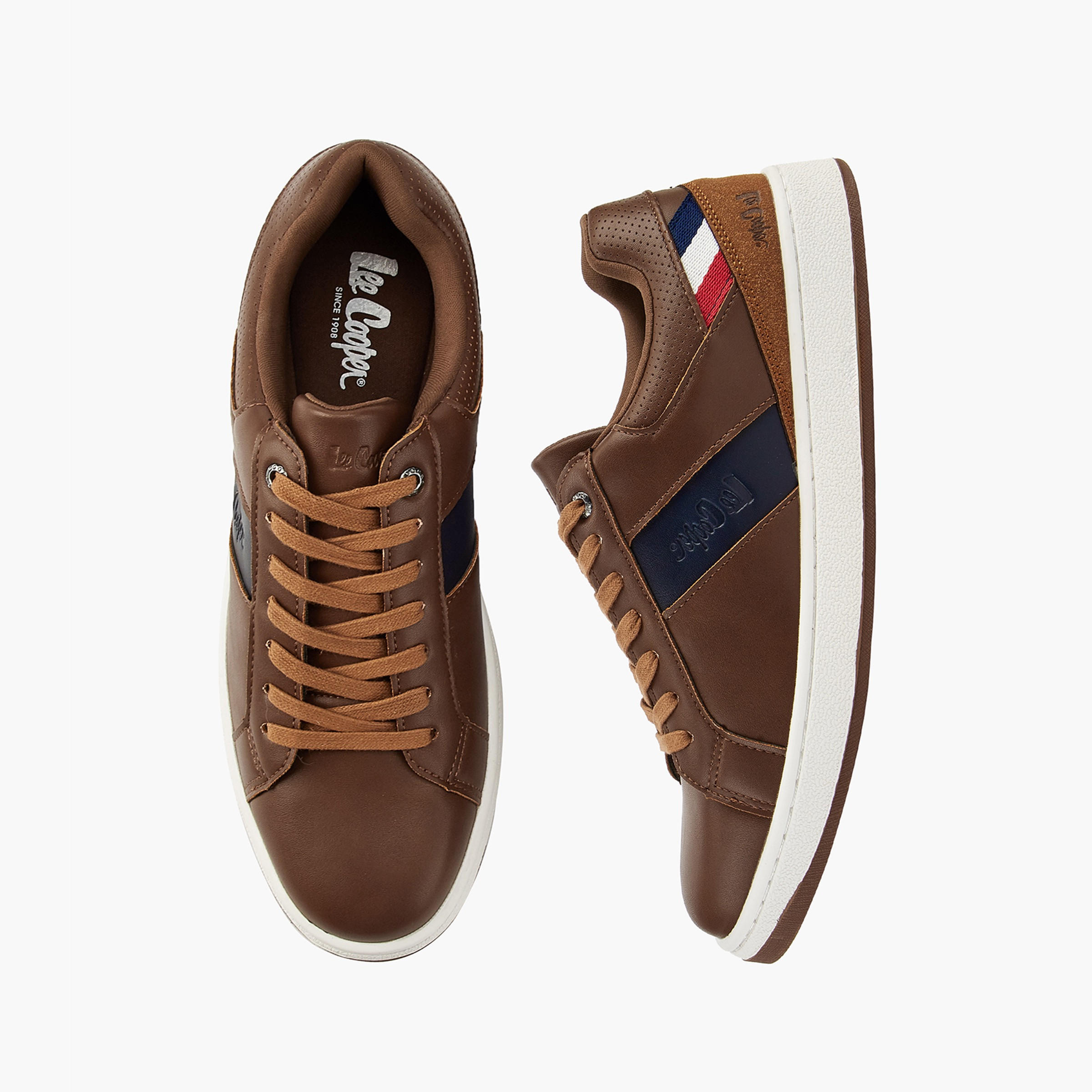 Lee Cooper Men's Lace-Up Sneakers-men-shoes-sneakers-image-1