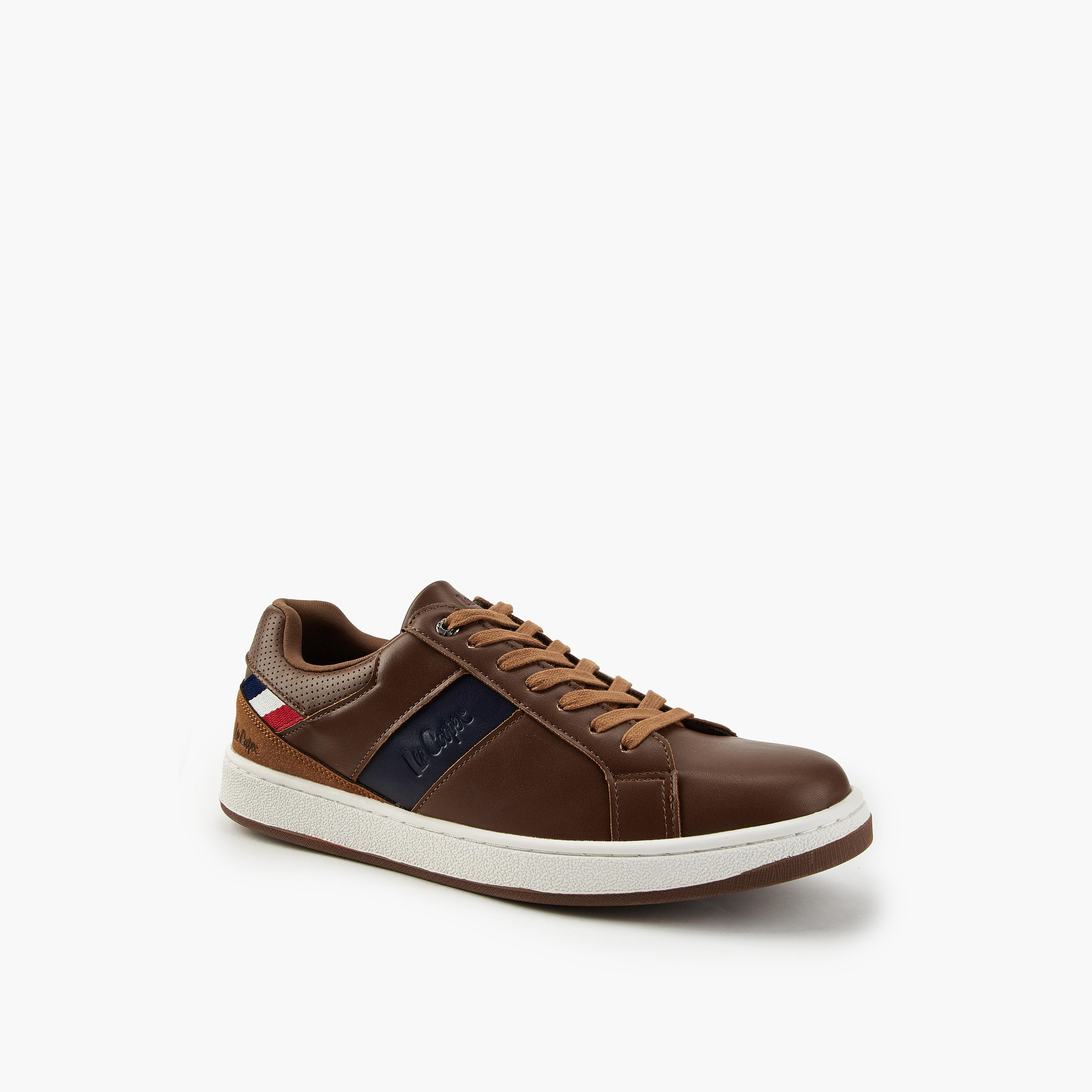 Lee Cooper Men's Lace-Up Sneakers-men-shoes-sneakers-image-3