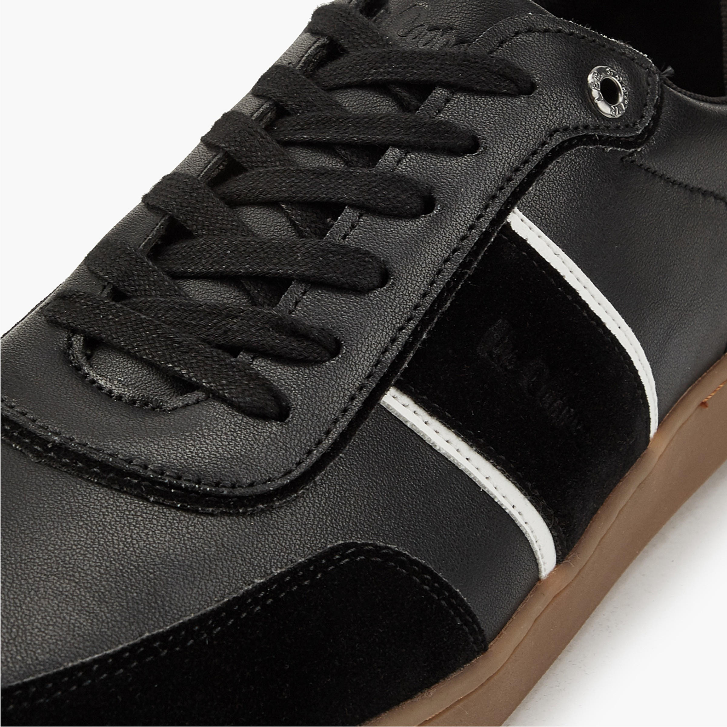 Lee Cooper Men's Lace-Up Sneakers-men-shoes-sneakers-image-4