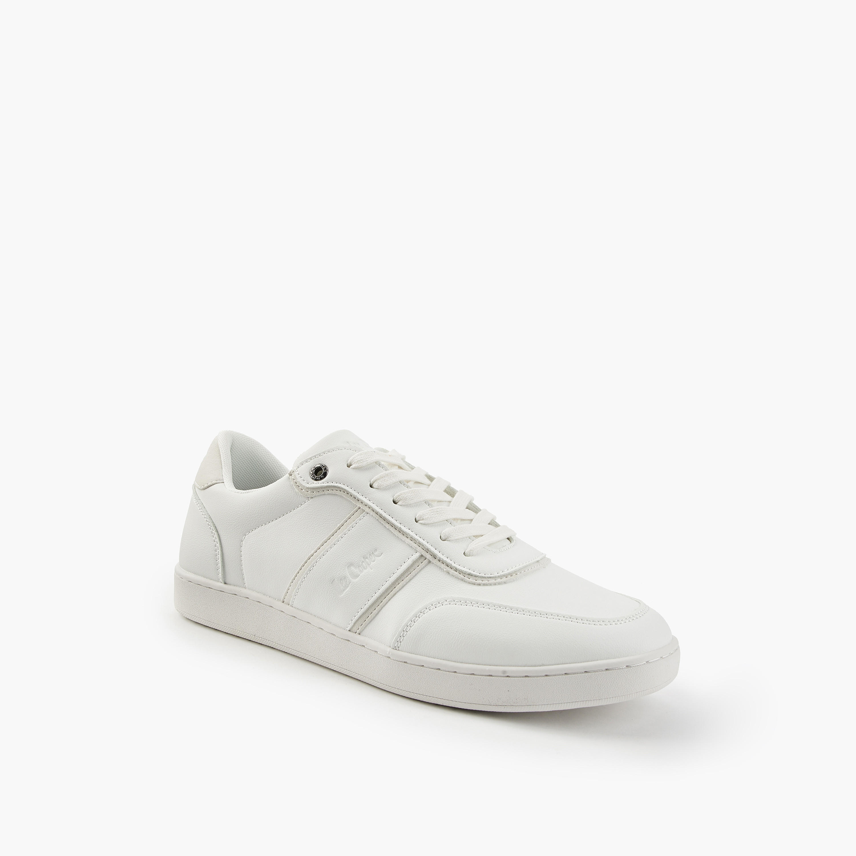 Lee Cooper Men's Lace-Up Sneakers-men-shoes-sneakers-image-2