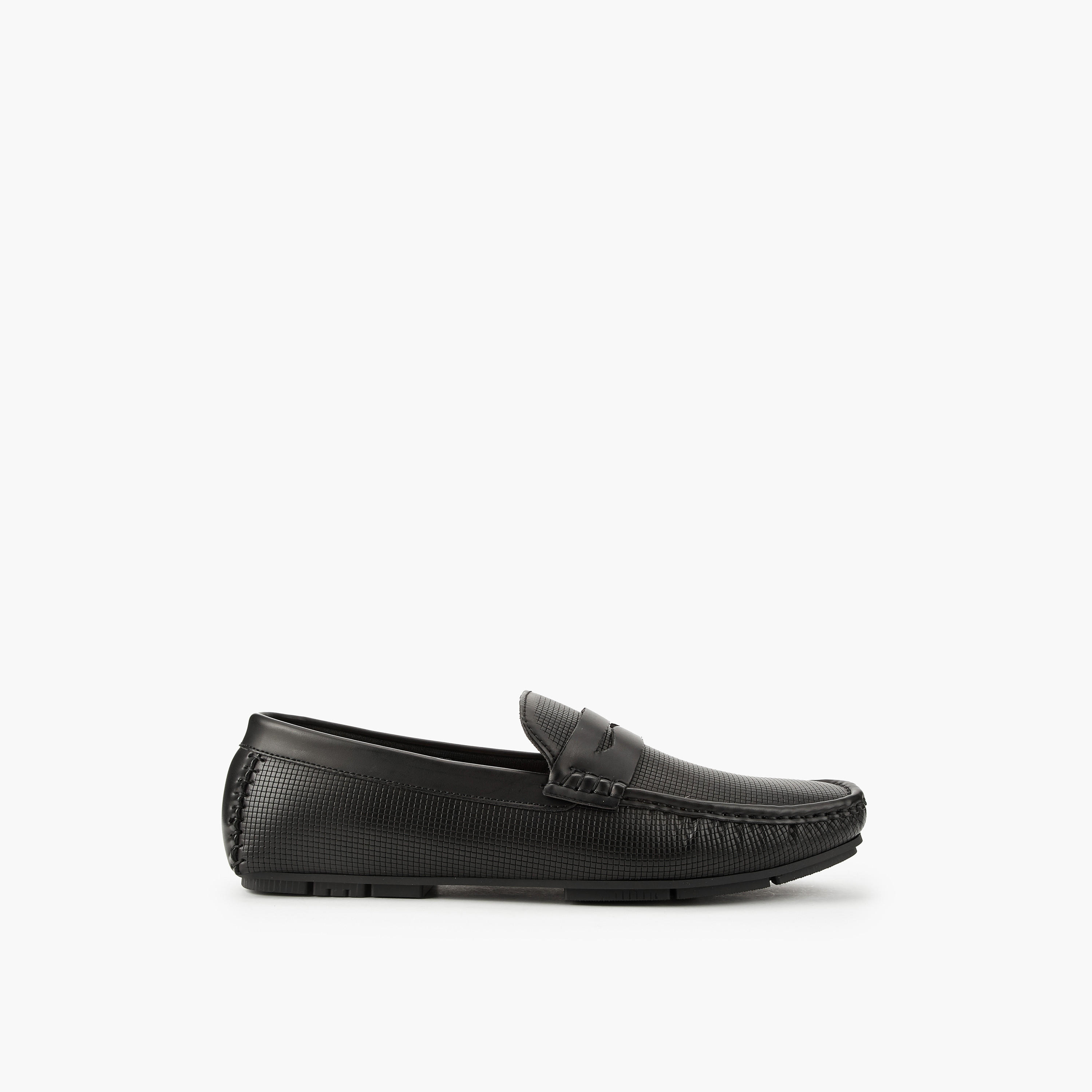 LBL by Shoexpress Men Waffle Textured Loafers-men-shoes-loafersandmoccasins-image-3