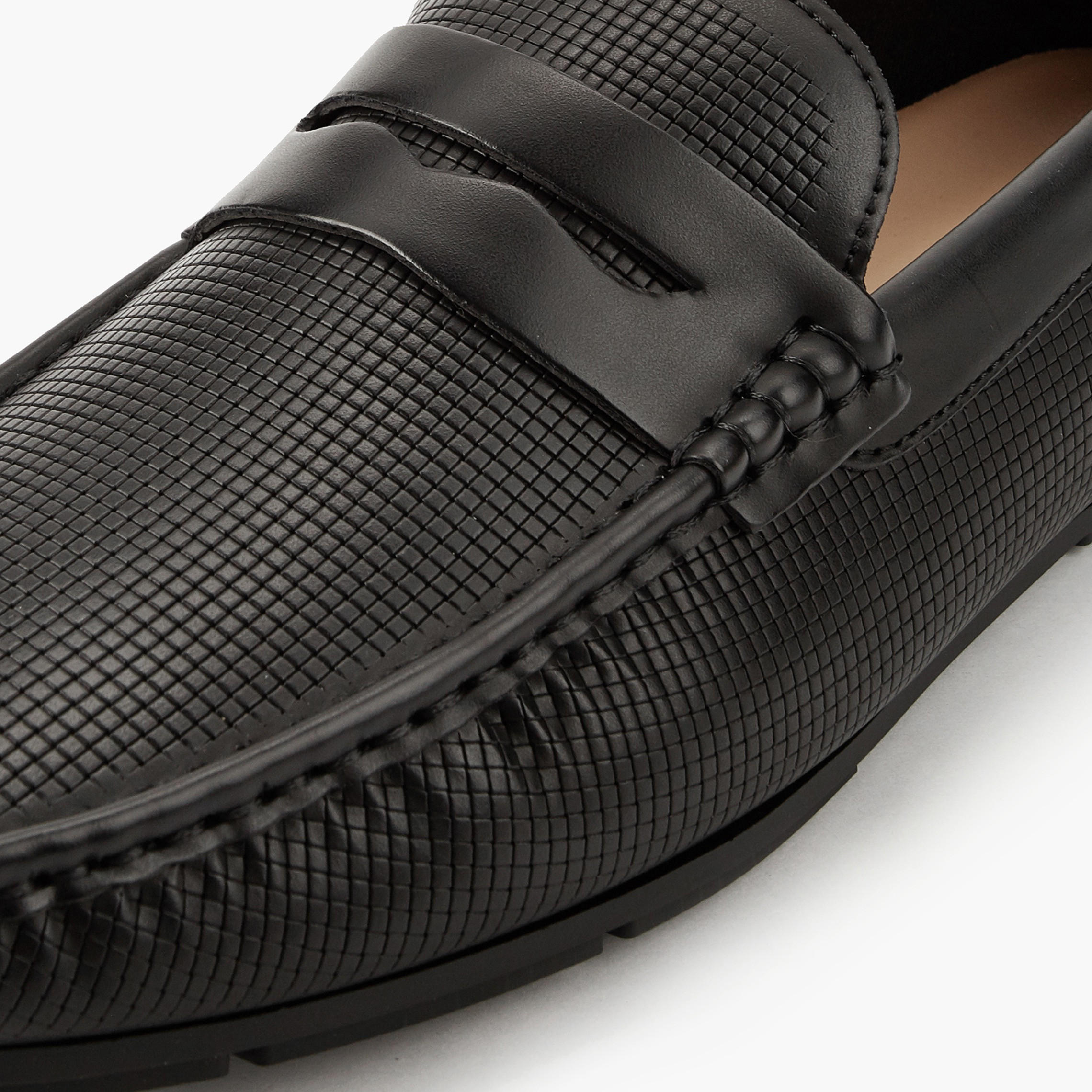 LBL by Shoexpress Men Waffle Textured Loafers-men-shoes-loafersandmoccasins-image-4