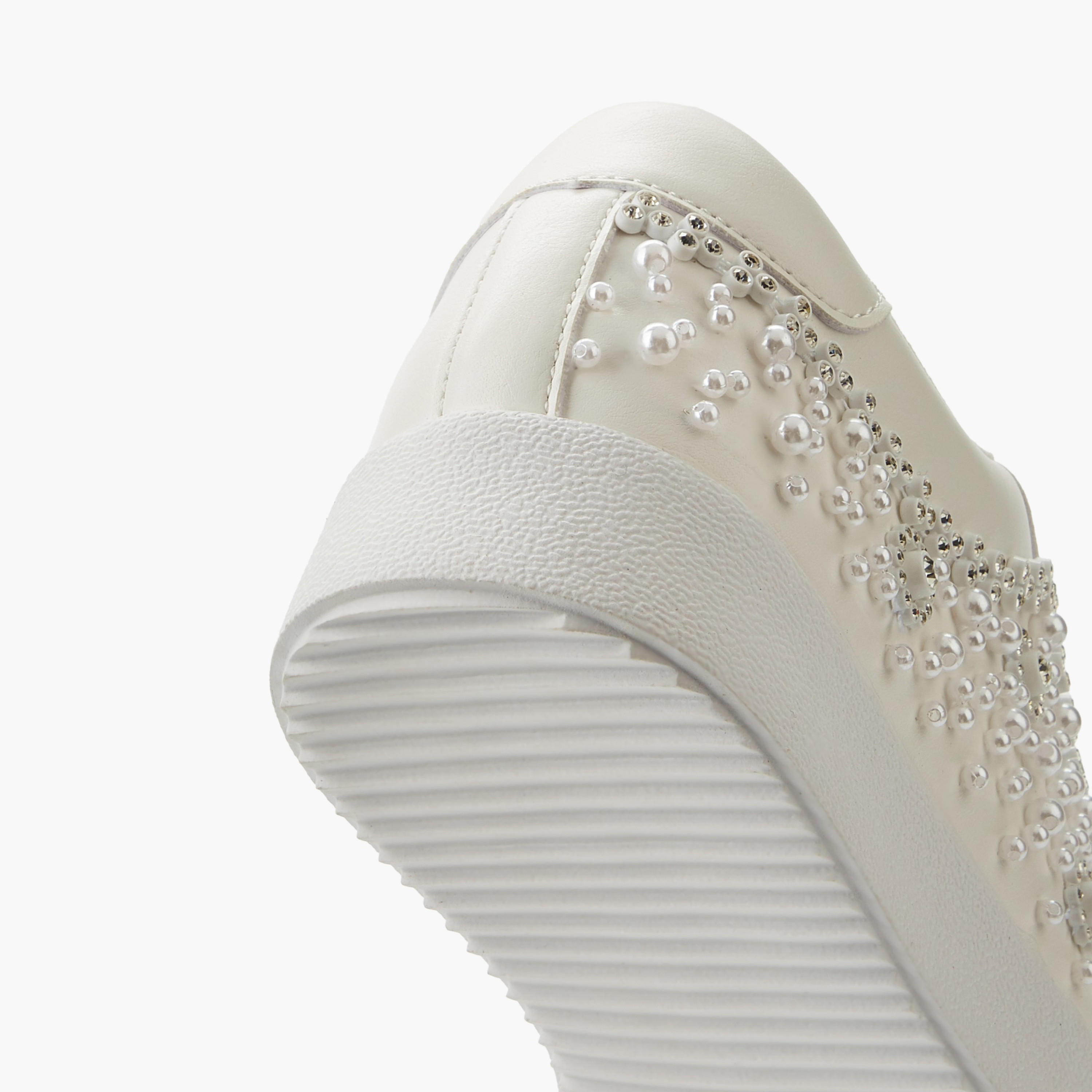 Celeste Women Embellished Lace-Up Sneakers-women-shoes-sneakers-image-4