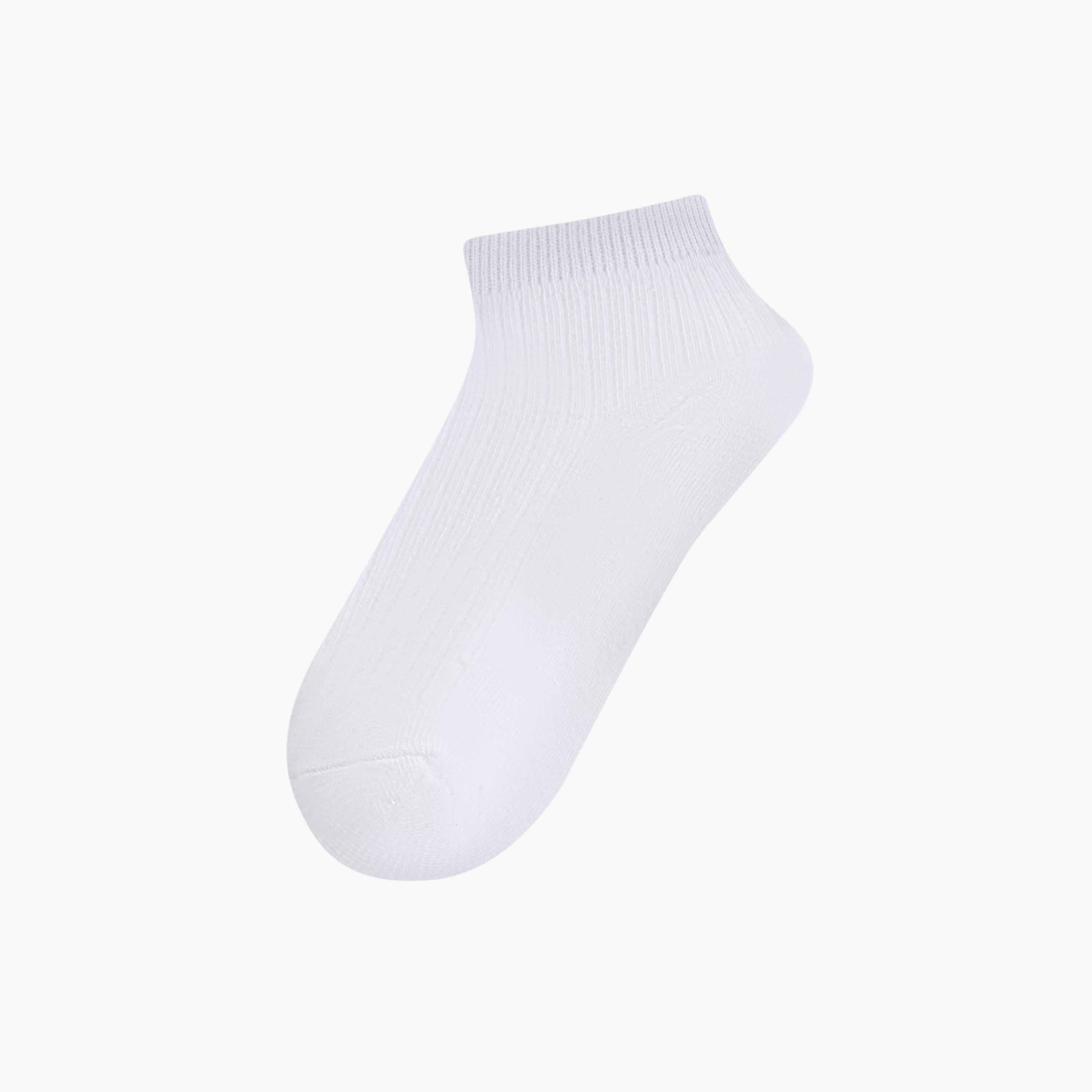 Juniors Ribbed Ankle Length Socks - Set of 7-girls-accessories-socks-image-2