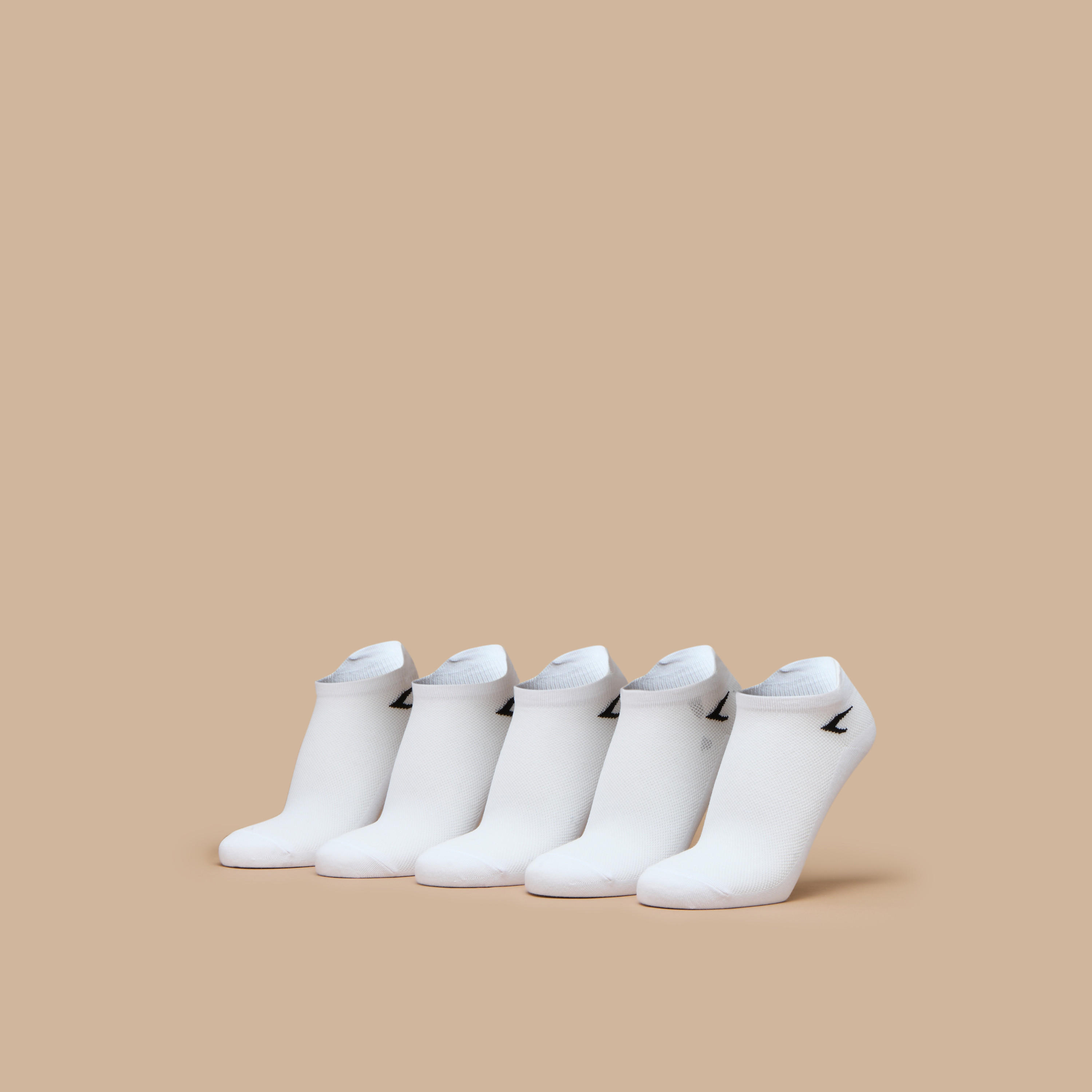 Dash Logo Print Ankle Length Socks - Set of 5-men-socks-image-1
