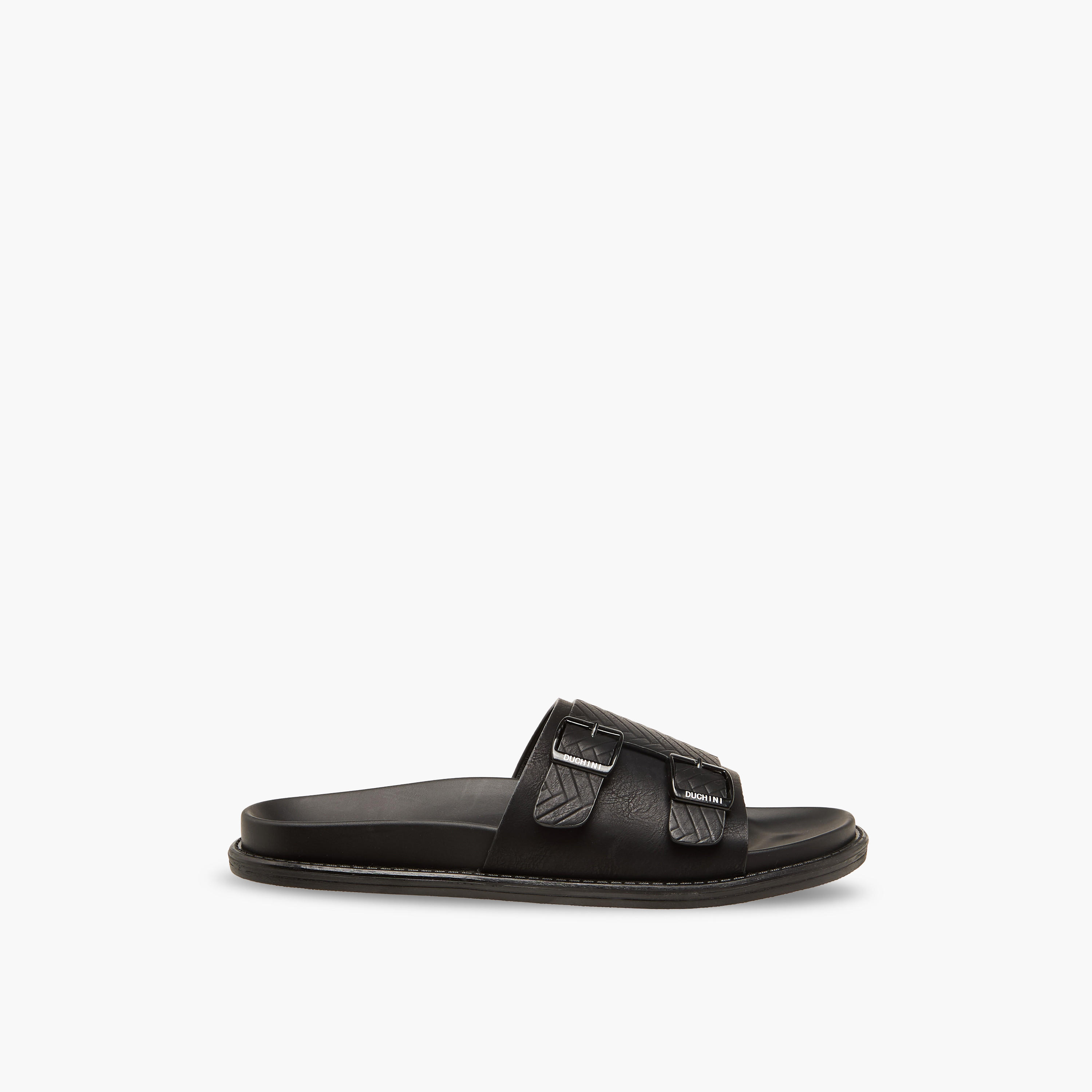 Duchini Men Buckle Accent Comfort Sandals-men-shoes-sandals-image-3