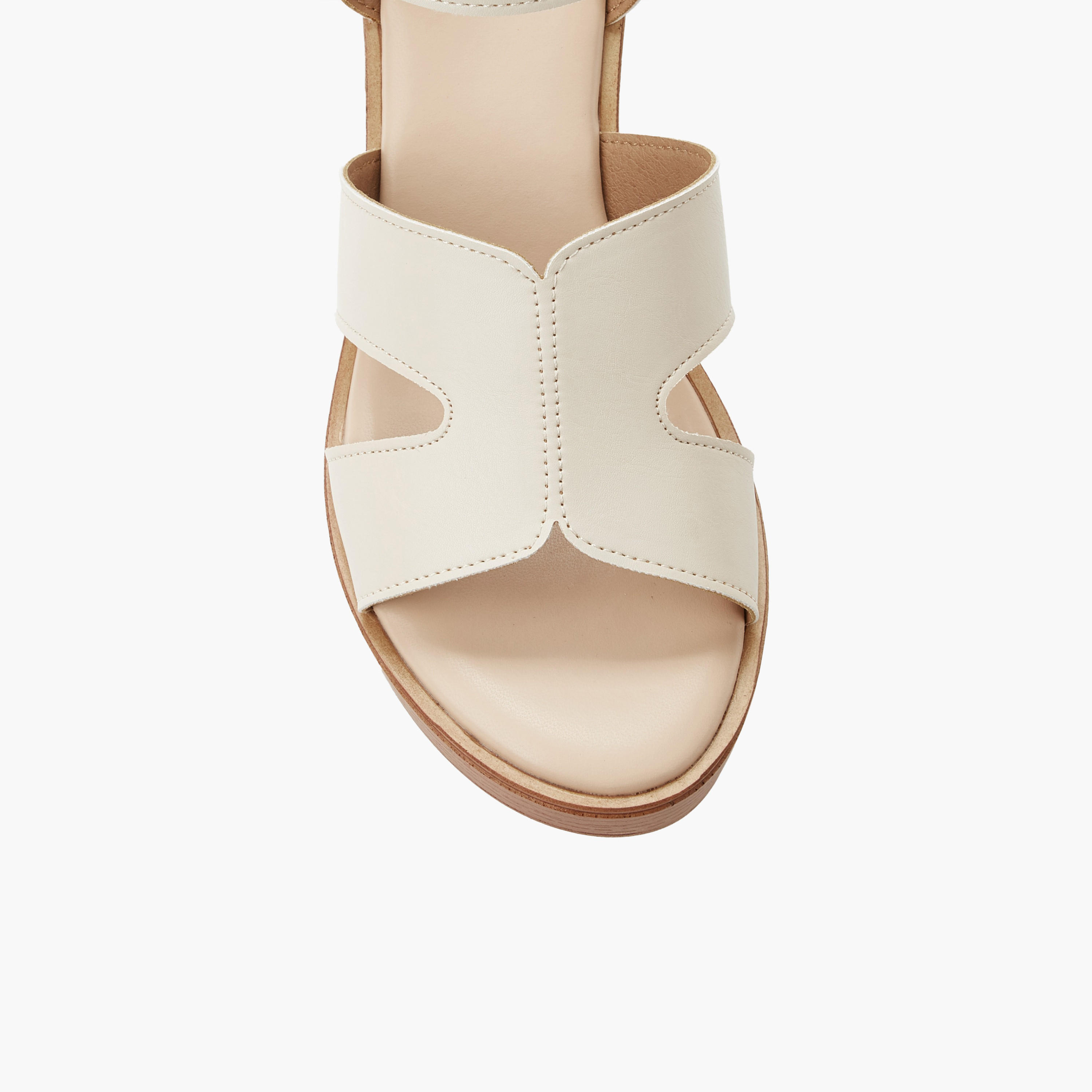 Surestep Women Light weight Ankle Strap Wedge Heel Sandals-women-shoes-sandals-heeled-image-4