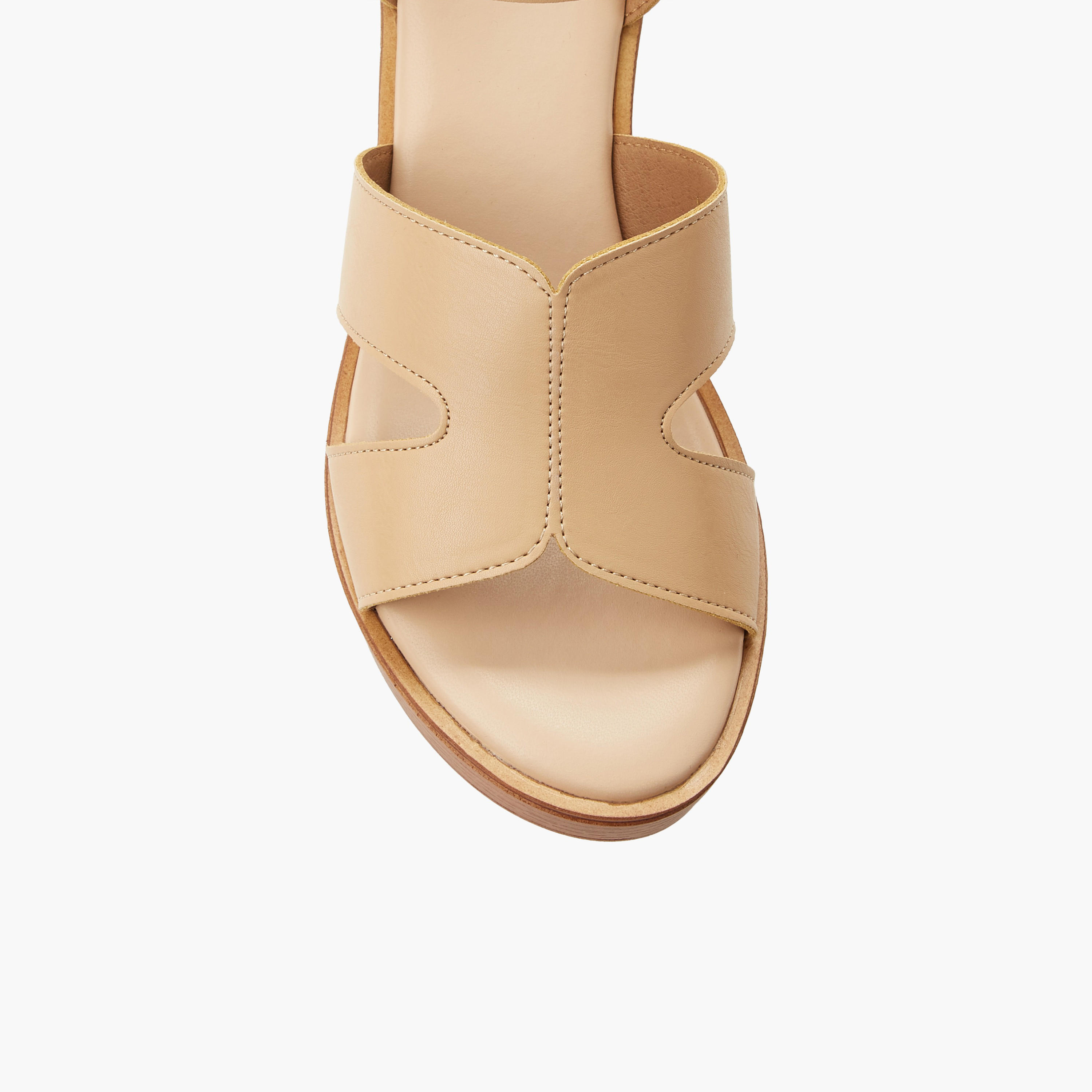 Surestep Women Light weight Ankle Strap Wedge Heel Sandals-women-shoes-sandals-heeled-image-5