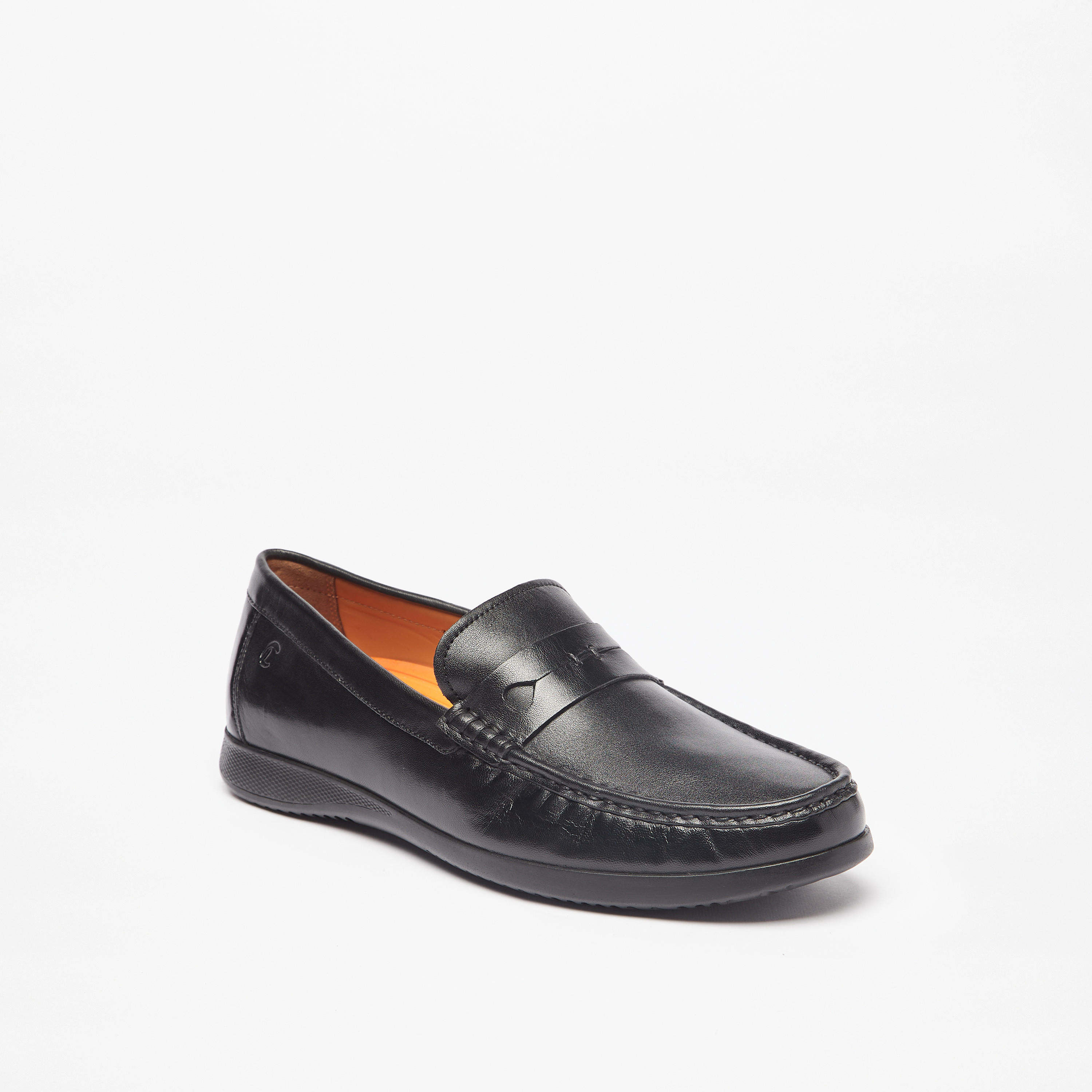 حذاء سهل الارتداء جلد سادة من لو كونفورت -men-shoes-formalshoes-image-1