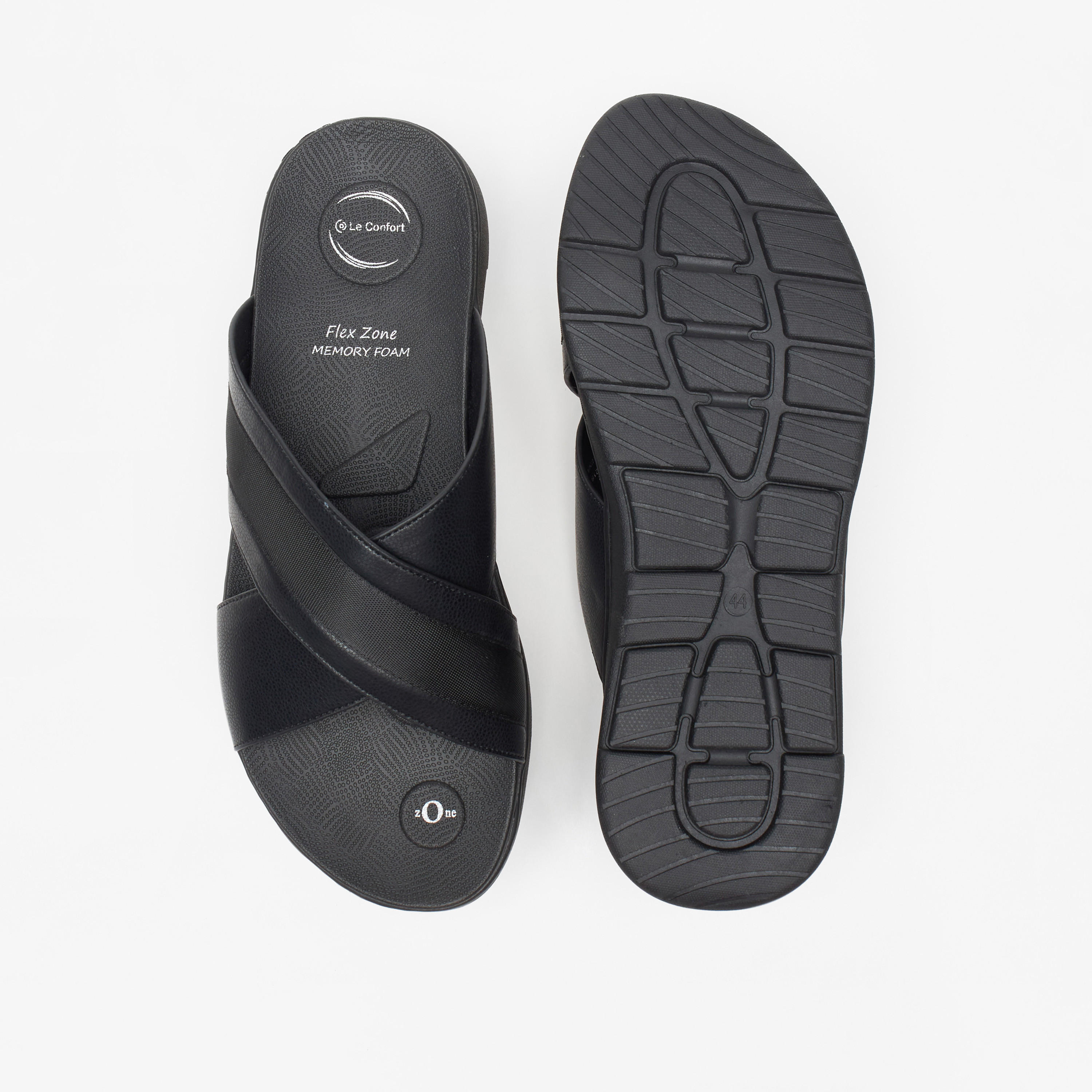 Le Confort Solid Slip-On Comfort Sandal-men-shoes-sandals-image-5