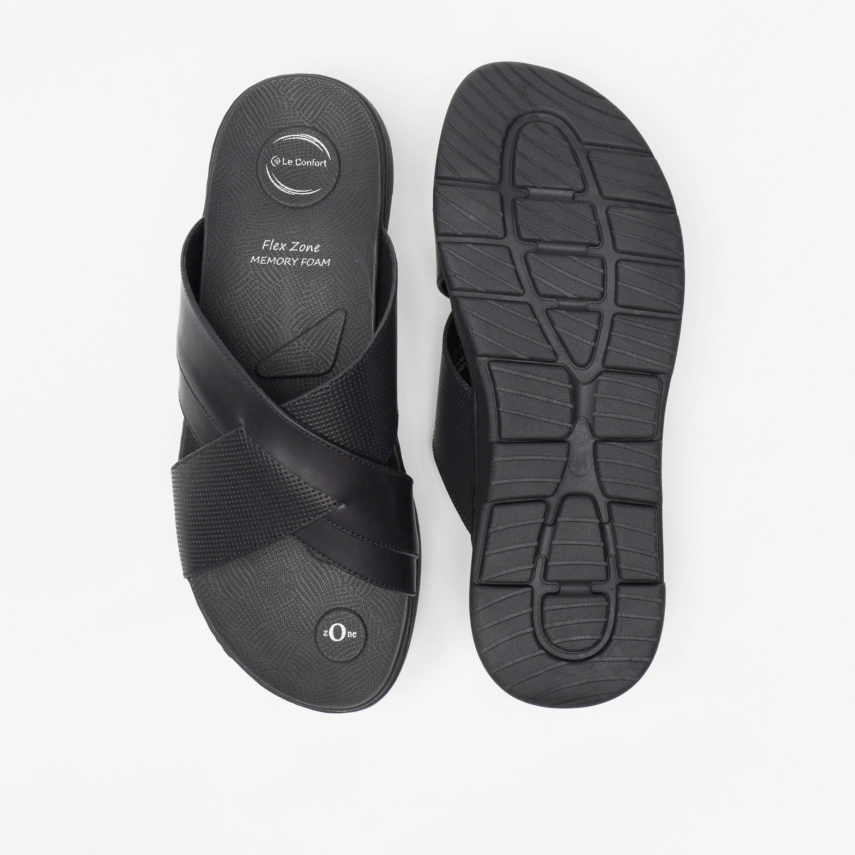 صندل سهل الارتداء بأحزامة متقاطعة من لو كونفورت-men-shoes-sandals-image-5