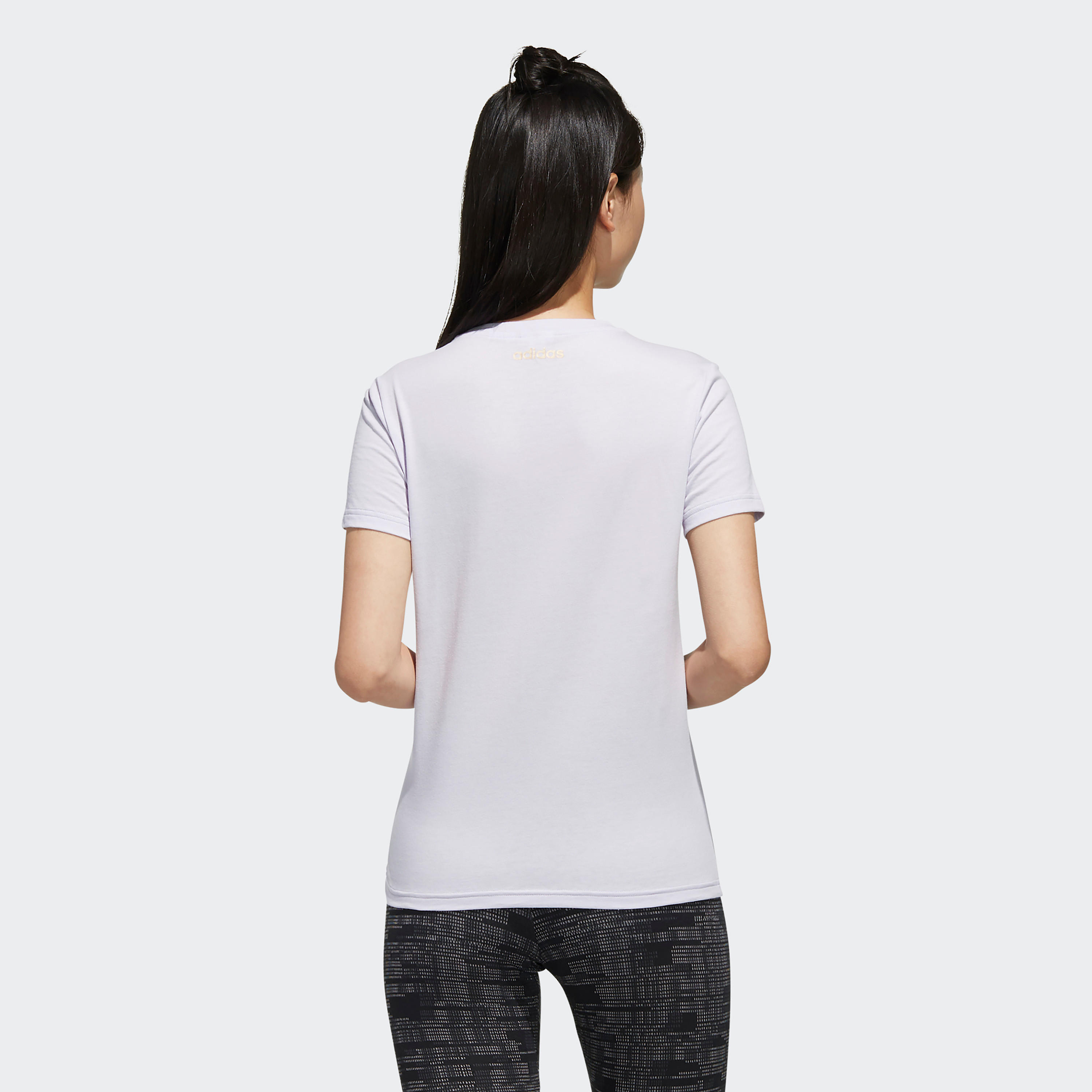 Adidas Printed Round Neck T-shirt with Short Sleeves-women-clothing-sportswearandactivewear-tshirtsandvests-image-3