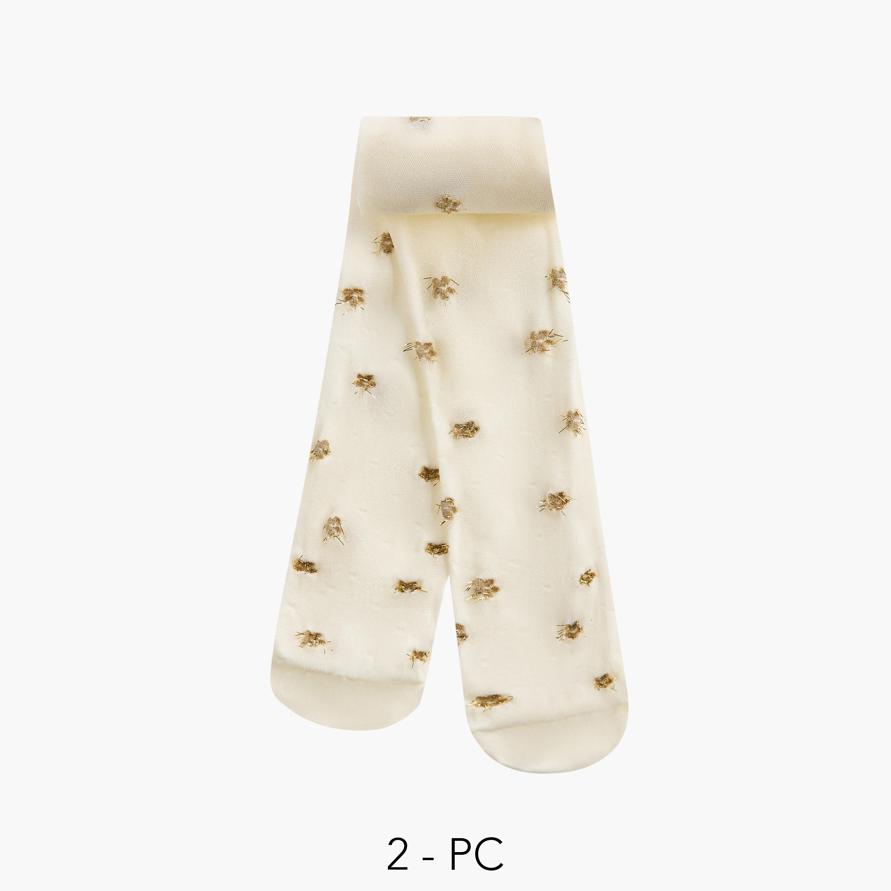 طقم جوارب طويلة متنوعة عدد 2 من بيرفيت-girls-accessories-socks-image-1