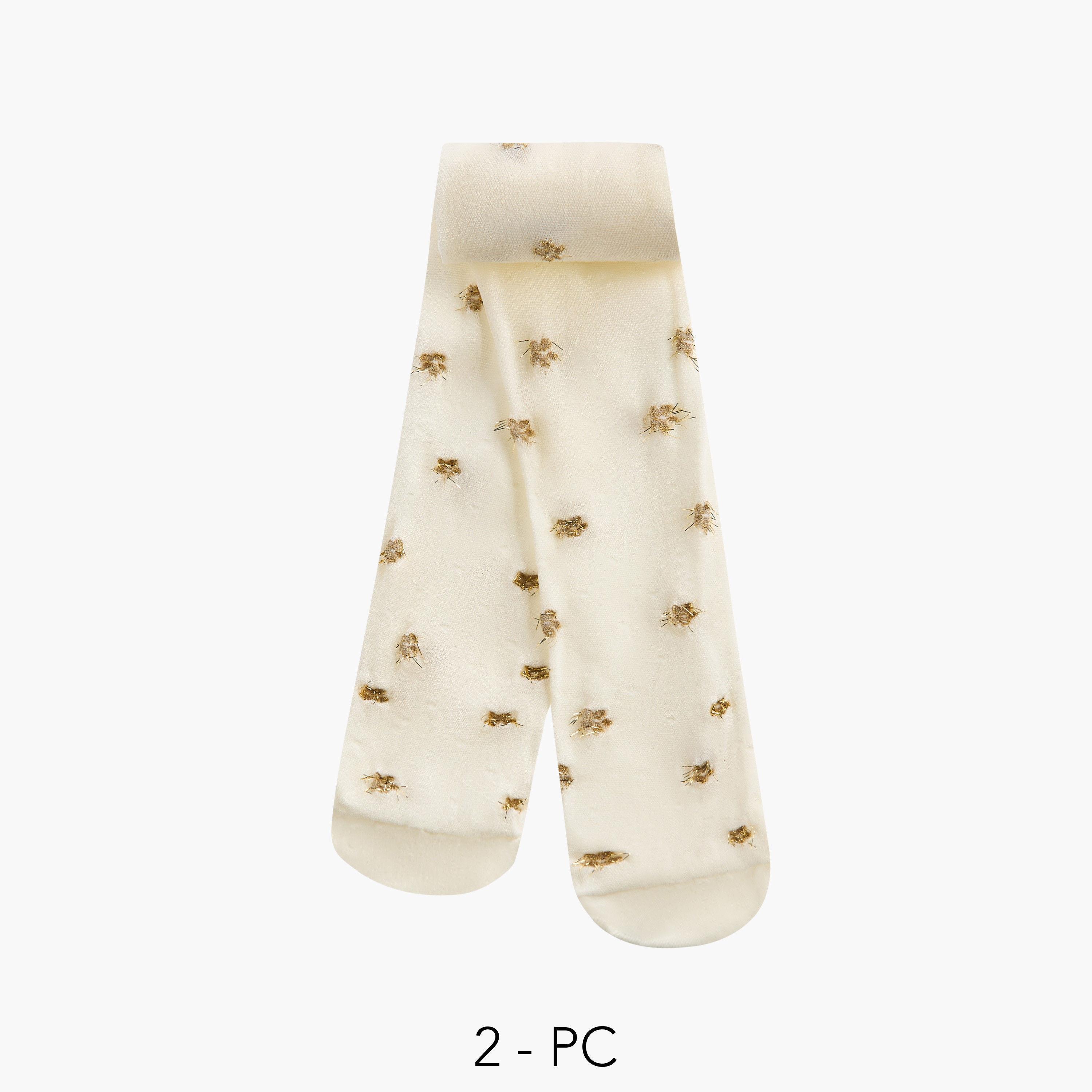 طقم جوارب طويلة متنوعة عدد 2 من بيرفيت-girls-accessories-socks-image-1