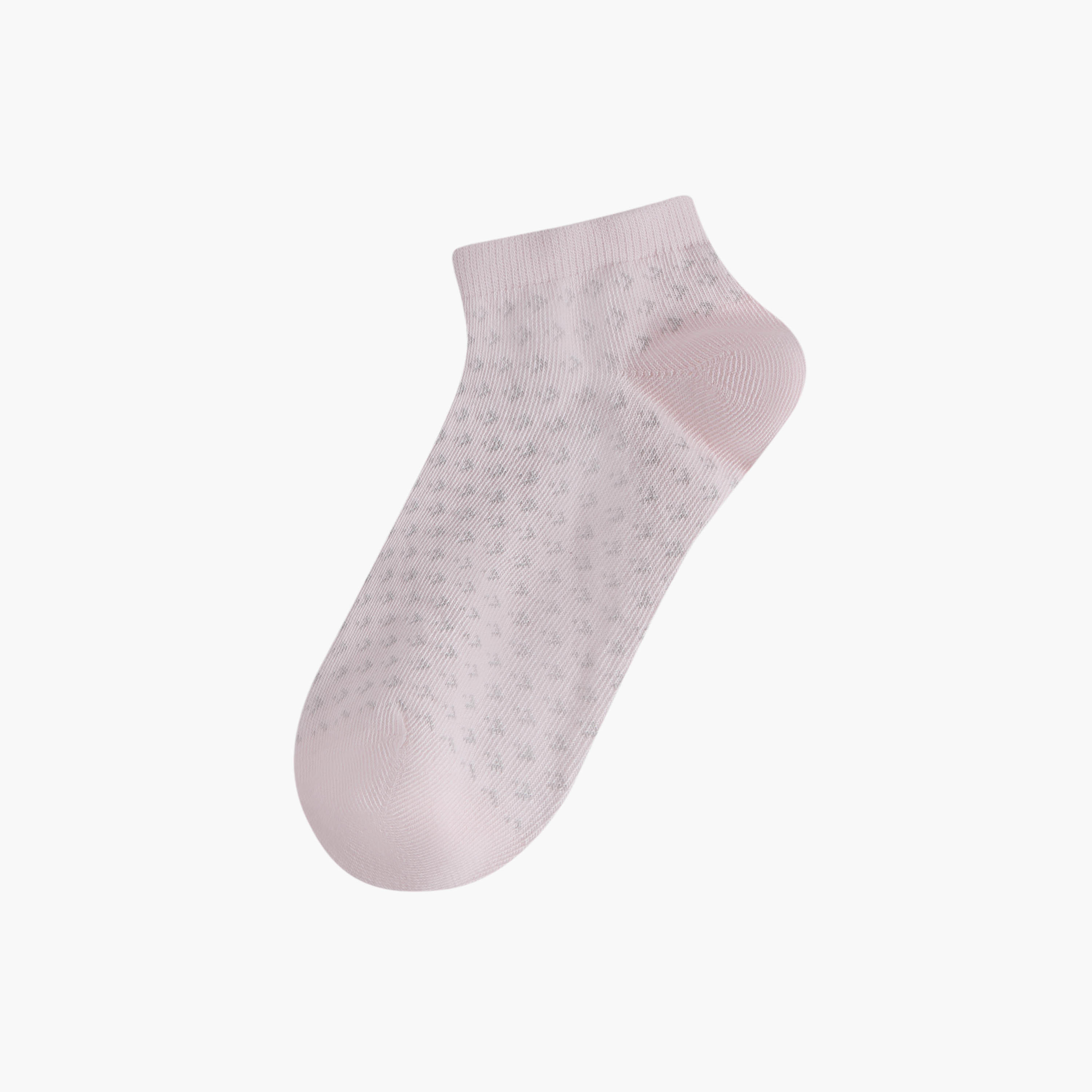 Celeste Floral Print Ankle Length Socks - Set of 5-women-socksandstockings-image-2