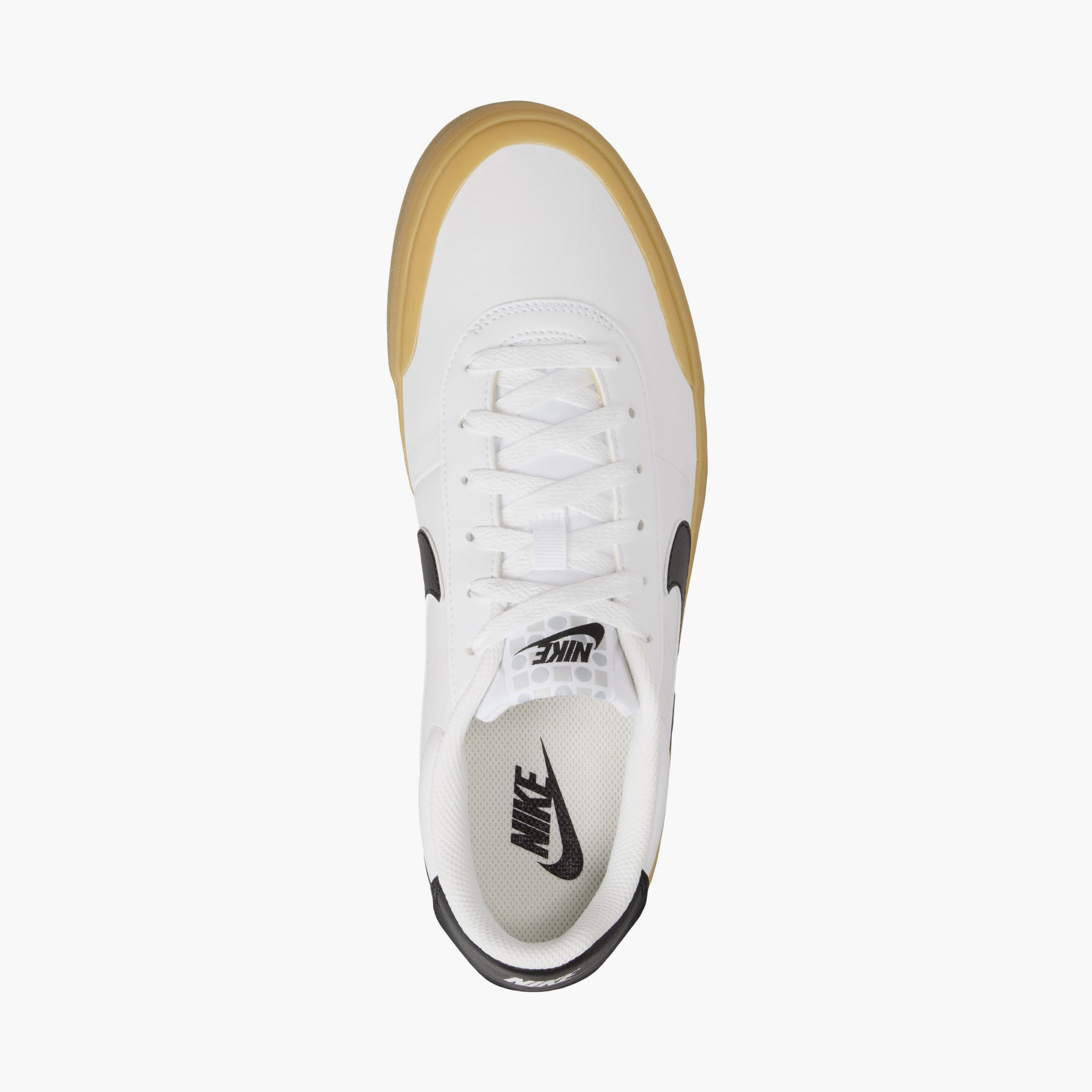 Nike Men COURT SHOT Logo Applique Lace-Up Sneakers-men-shoes-sneakers-image-2