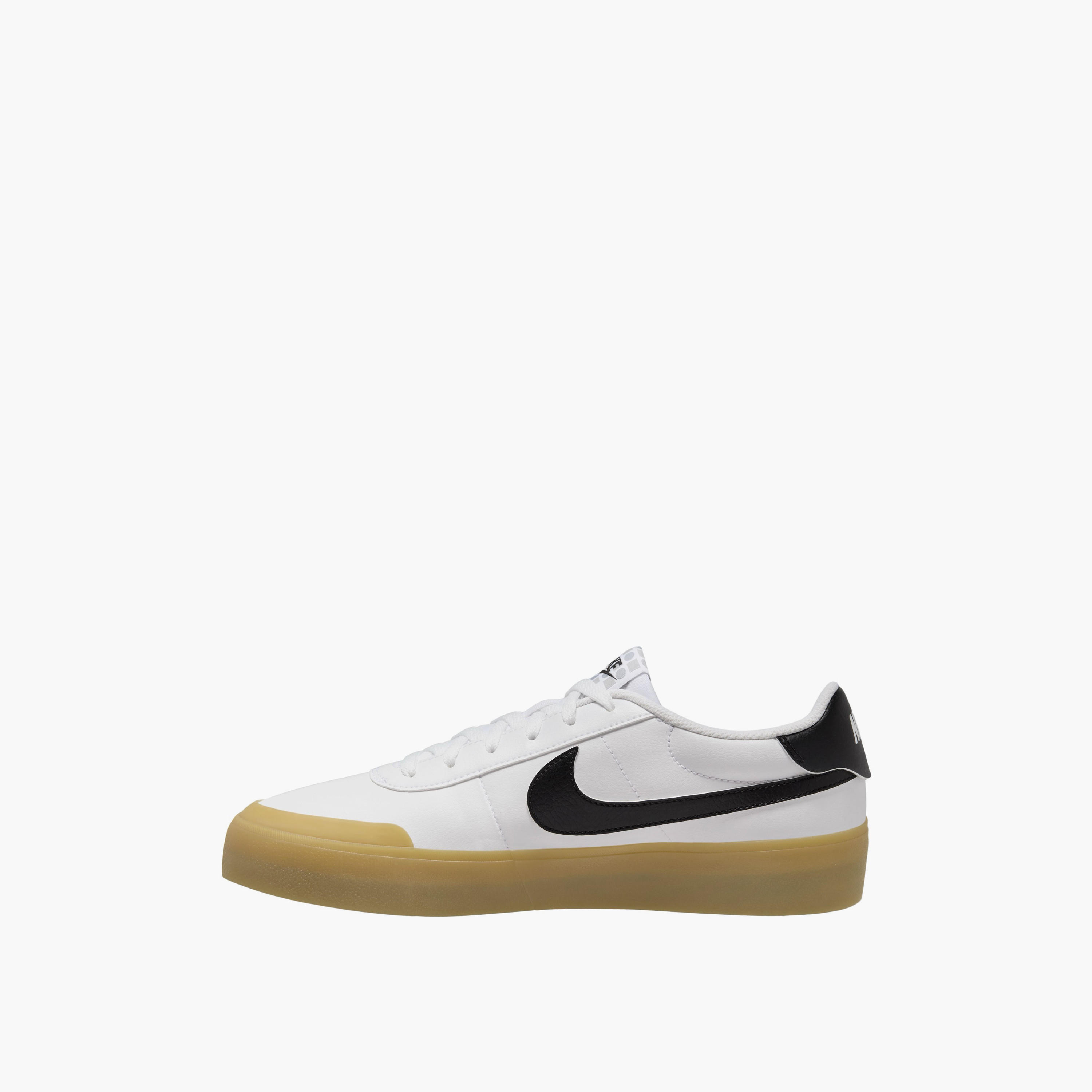 Nike Men COURT SHOT Logo Applique Lace-Up Sneakers-men-shoes-sneakers-image-4