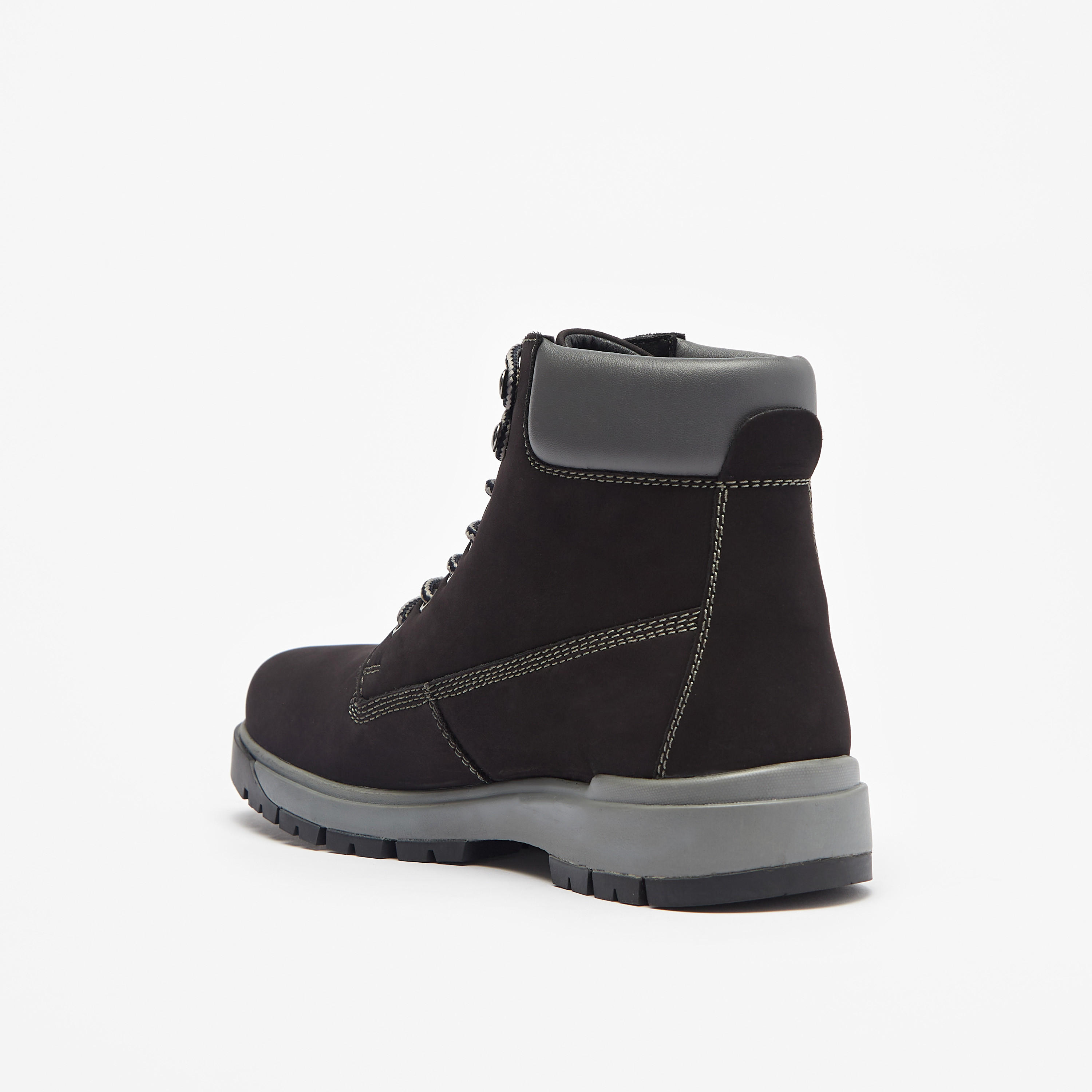 أبوات تشوكا جلد سادة برباط للرجال من لي كوبر -men-shoes-boots-image-7