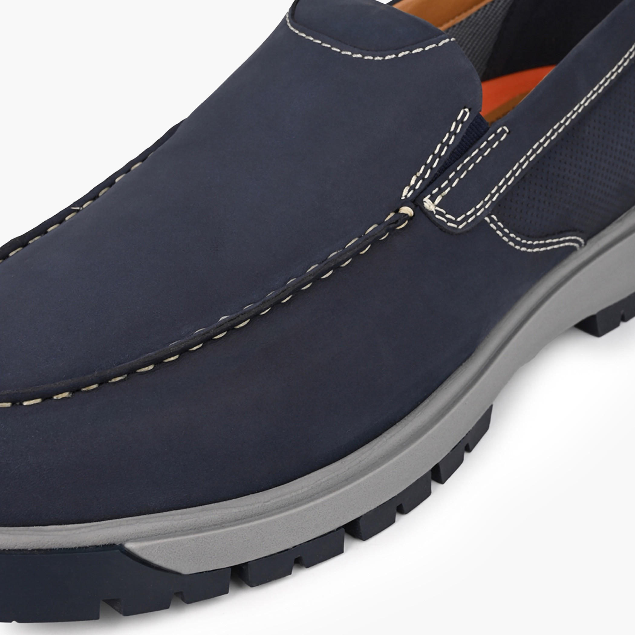 Le Confort Men Genuine Leather Panelled Loafers-men-shoes-loafersandmoccasins-image-4