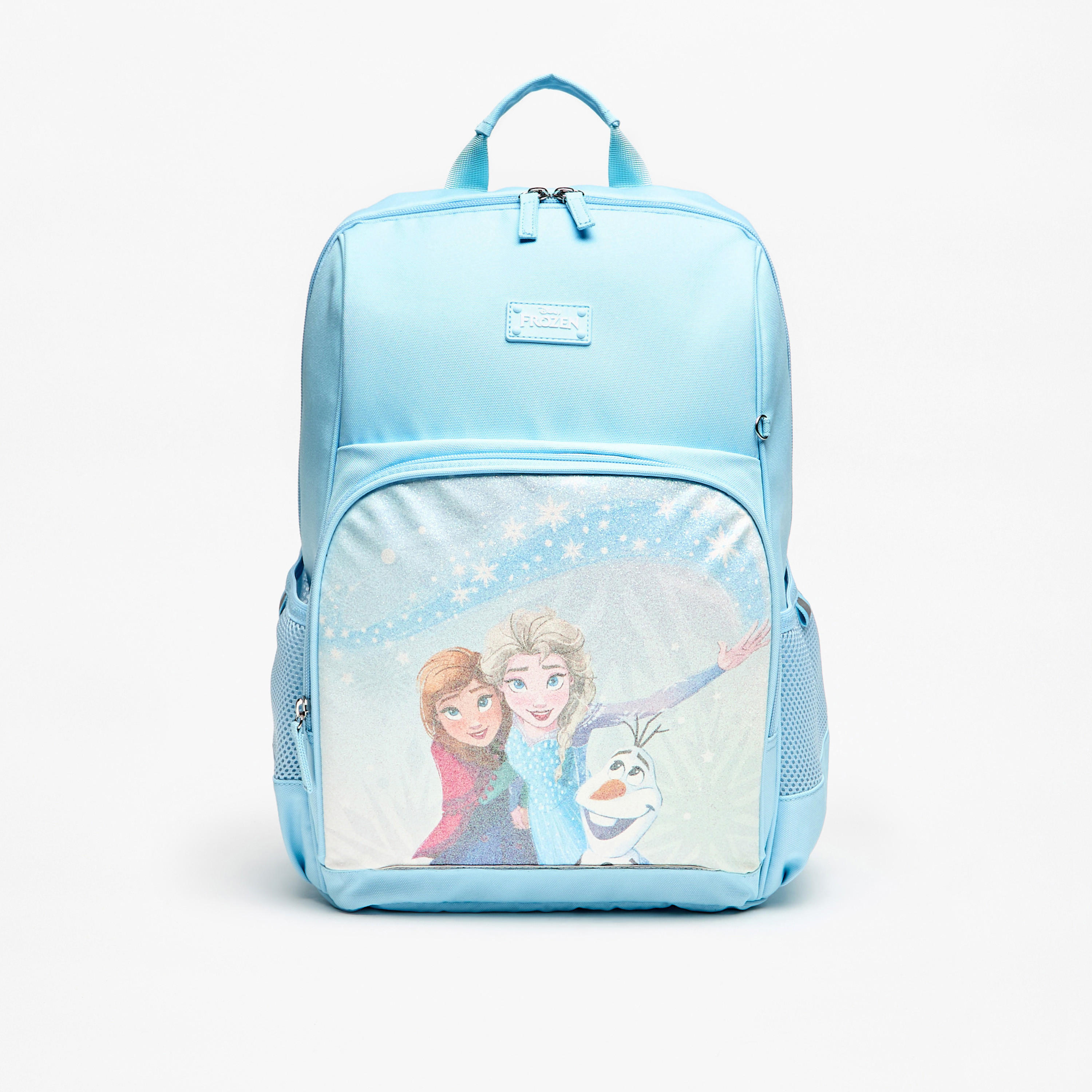 Disney Frozen Print Backpack with Adjustable Straps and Zip Closure - 41x31x13 cm-school-bagsandbackpacks-backpacks-image-1