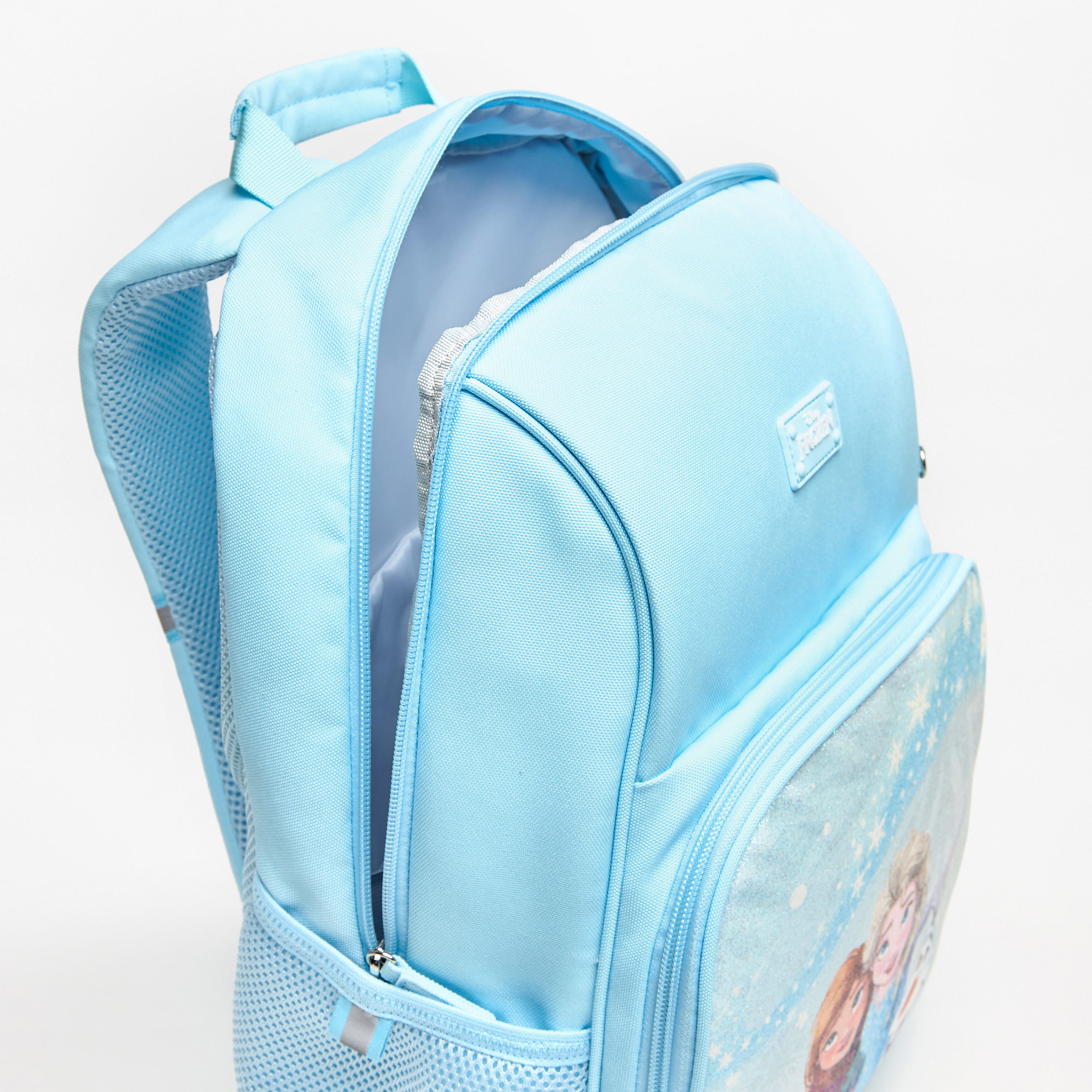 Disney Frozen Print Backpack with Adjustable Straps and Zip Closure - 41x31x13 cm-school-bagsandbackpacks-backpacks-image-4