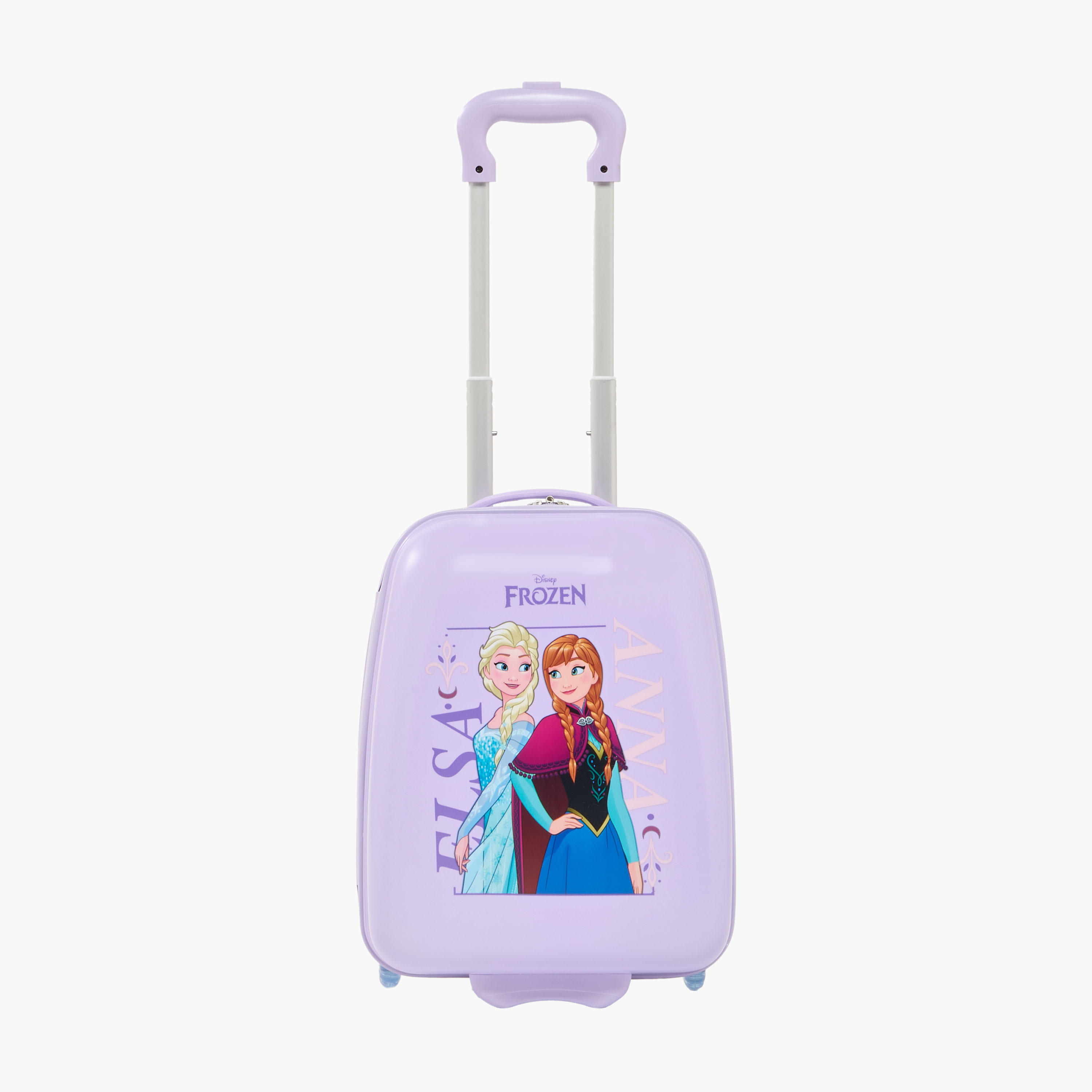 Disney Frozen Hardcase Trolley Bag with Retractable Handle and Wheels-travel-kidstrolleyandbags-image-1
