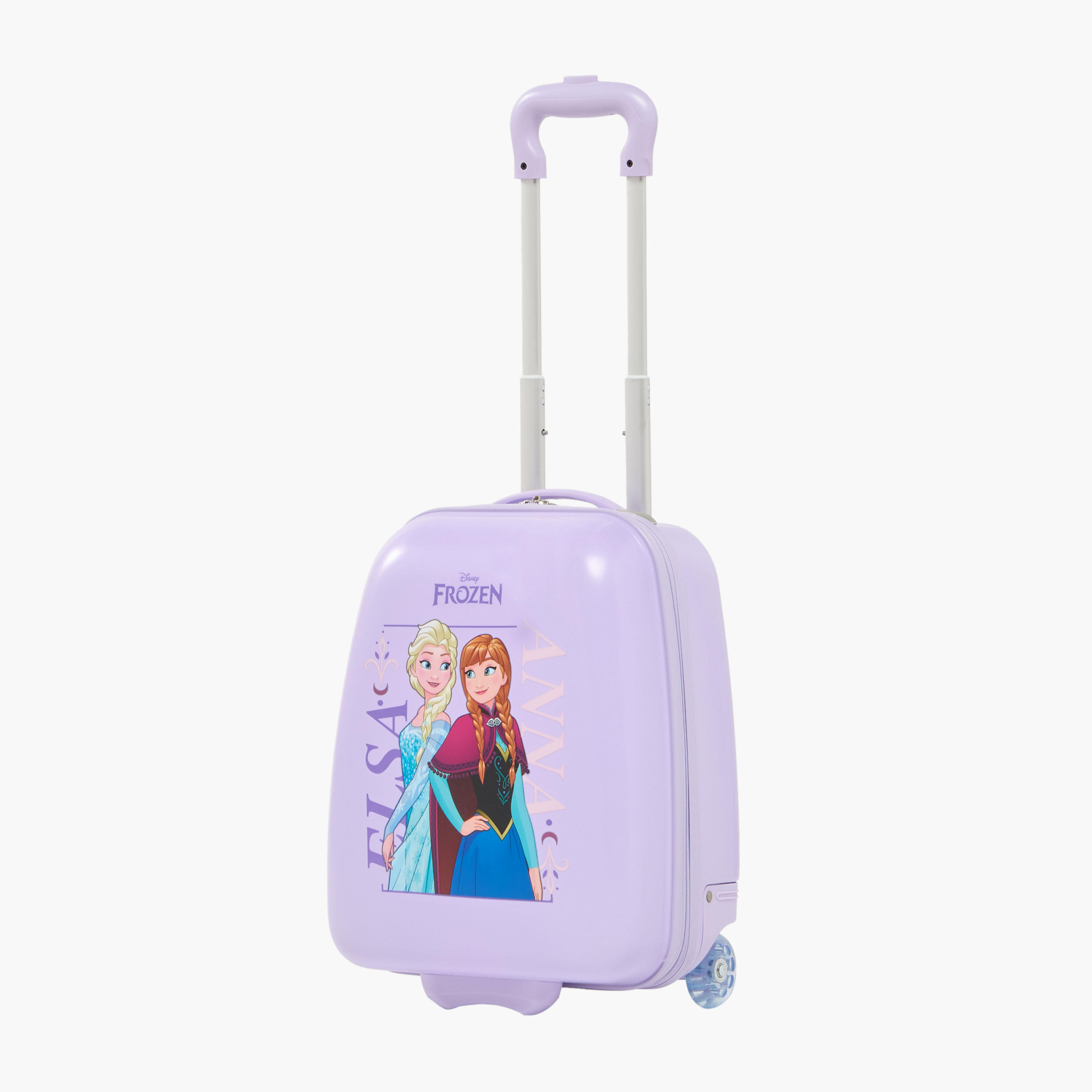 Disney Frozen Hardcase Trolley Bag with Retractable Handle and Wheels-travel-kidstrolleyandbags-image-2