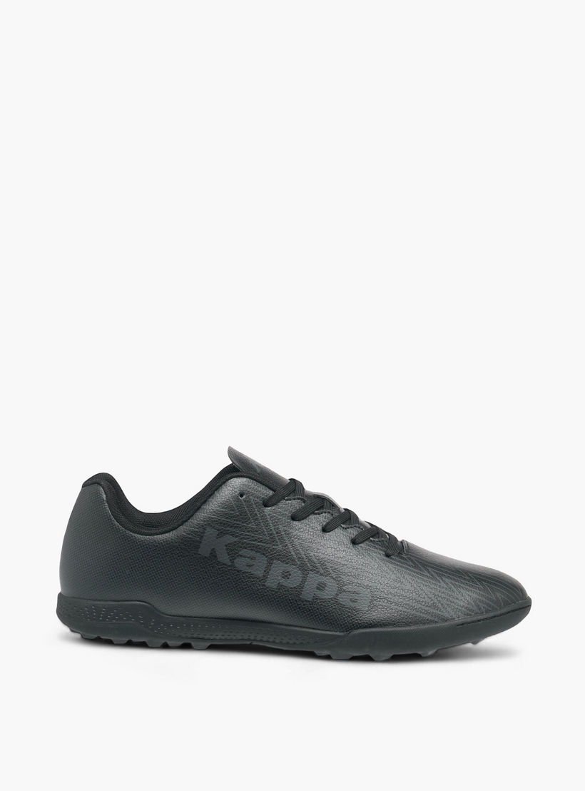 Kappa Men's Logo Print Lace-Up Football Turf Shoes-sports-men-shoes-image-3