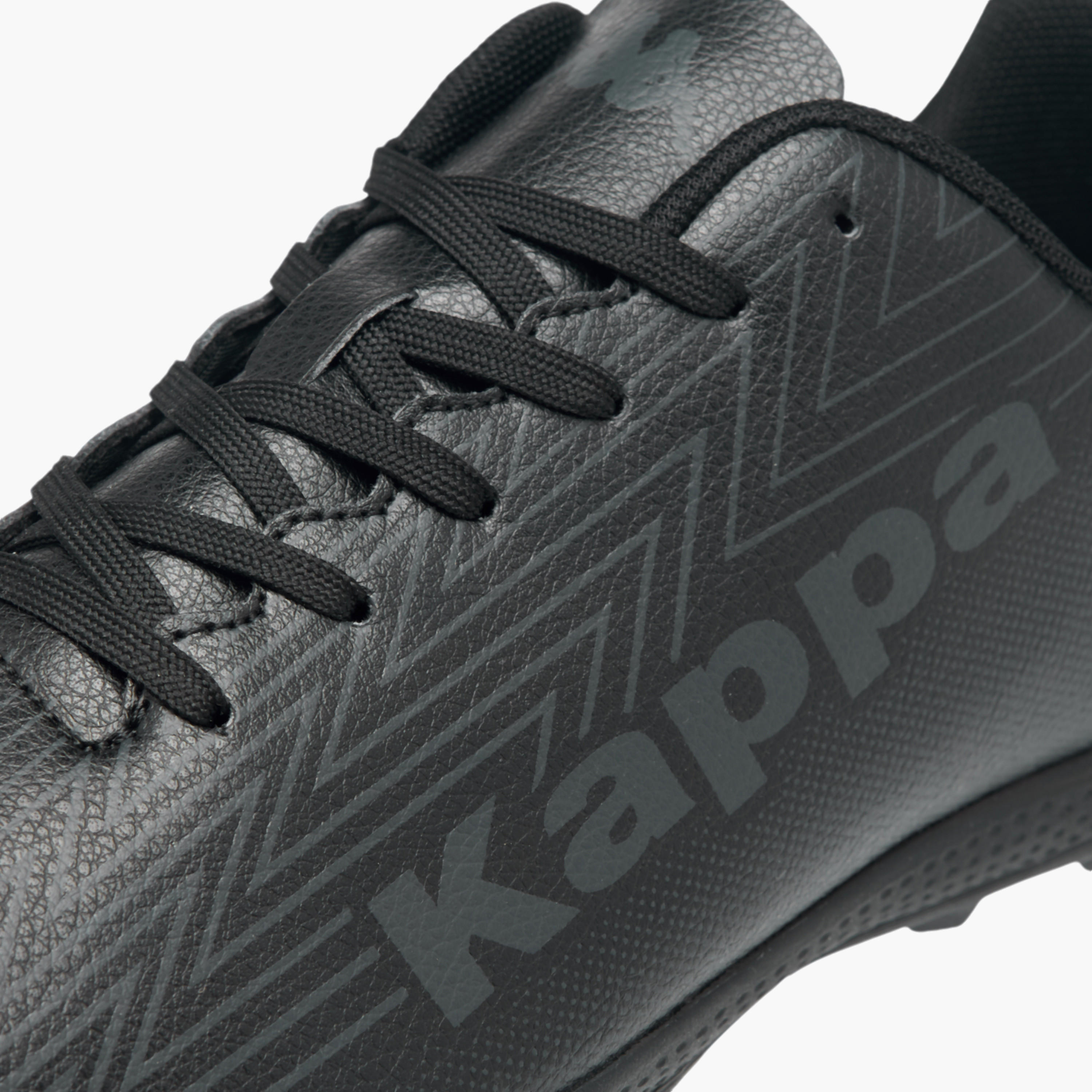 Kappa Men's Logo Print Lace-Up Football Turf Shoes-sports-men-shoes-image-5