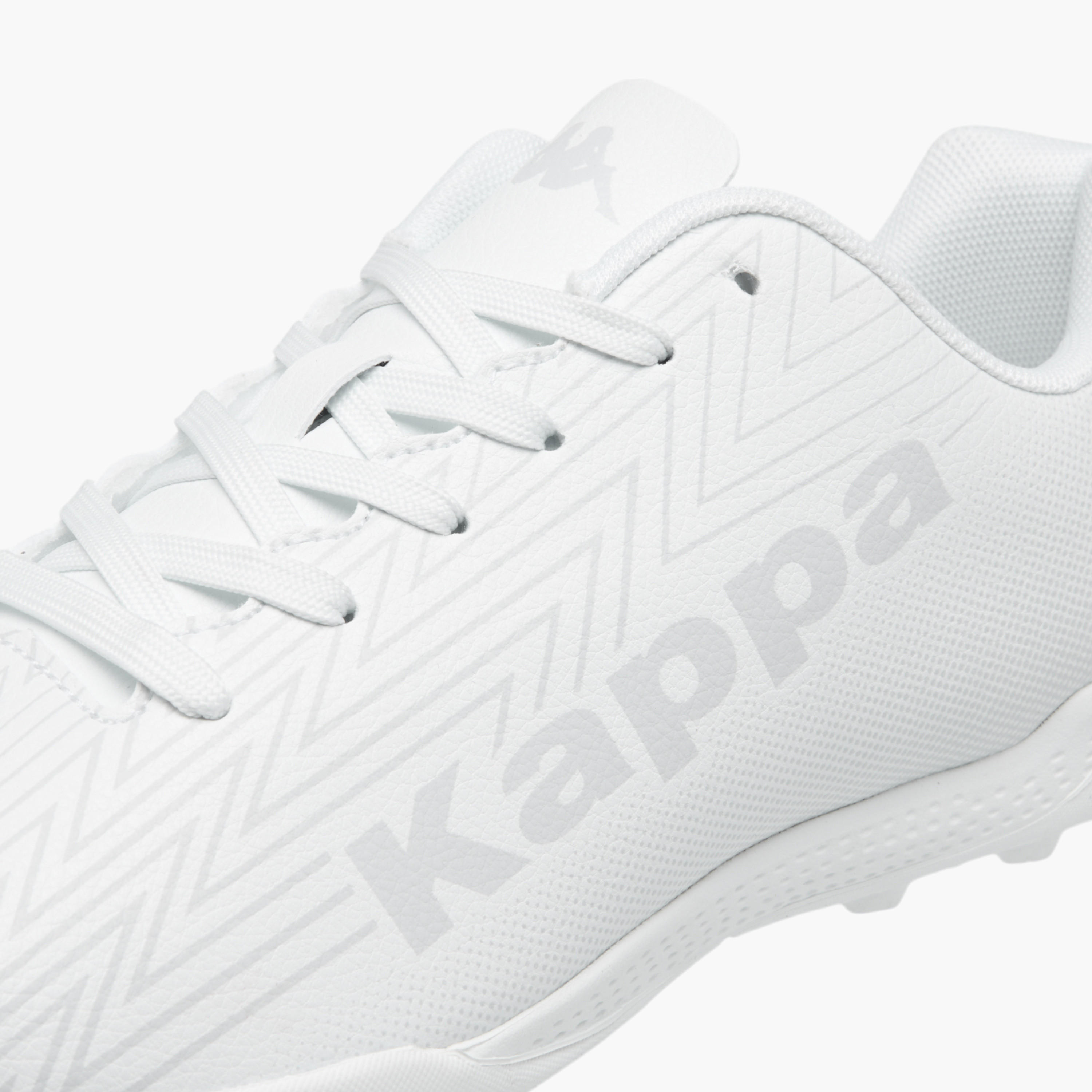 Kappa Men's Logo Print Lace-Up Football Turf Shoes-sports-men-shoes-image-9